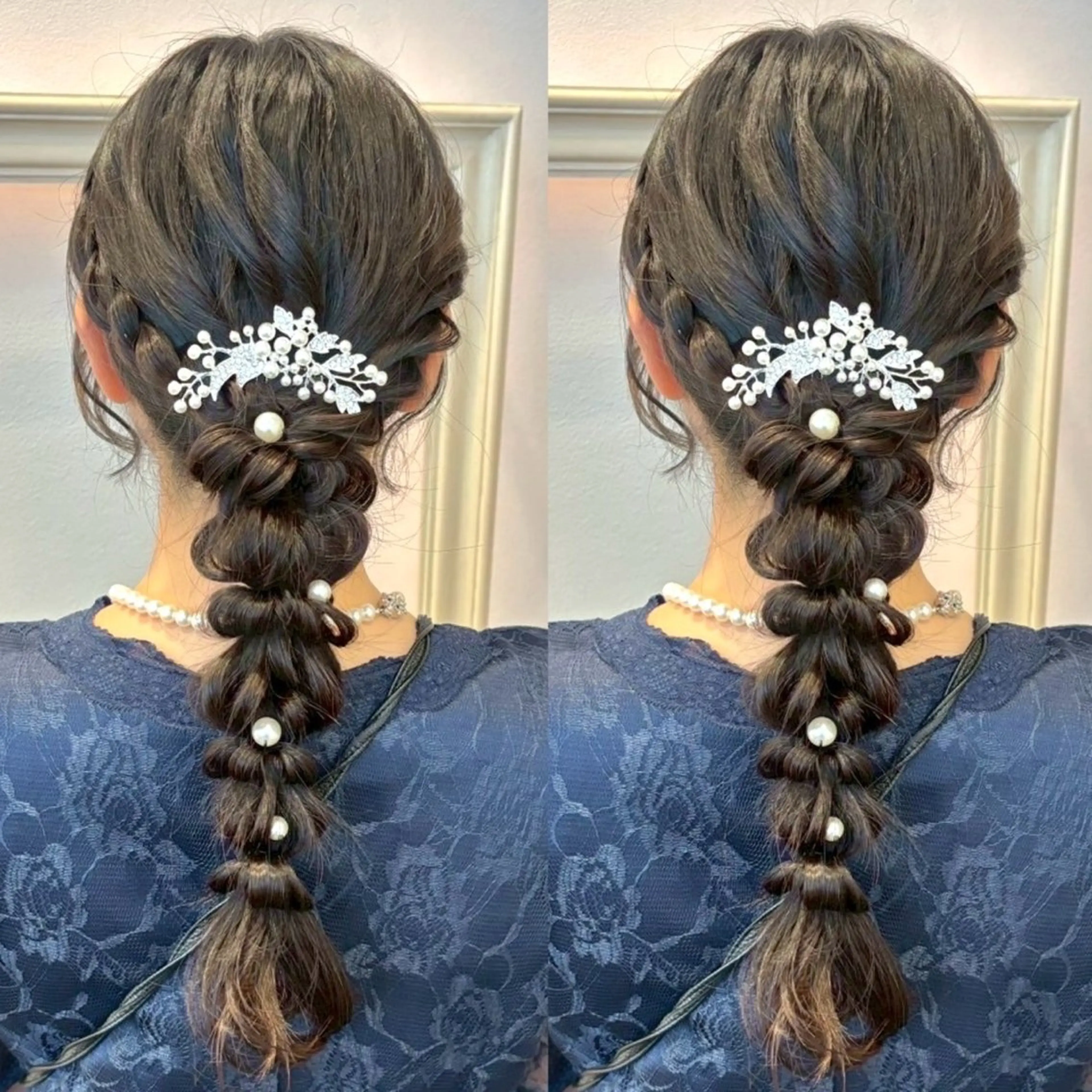 ロング ヘアアレンジ ヘアセット ヘアメ🎀推しカラー 🥣横浜/しほ🧸のヘアスタイル