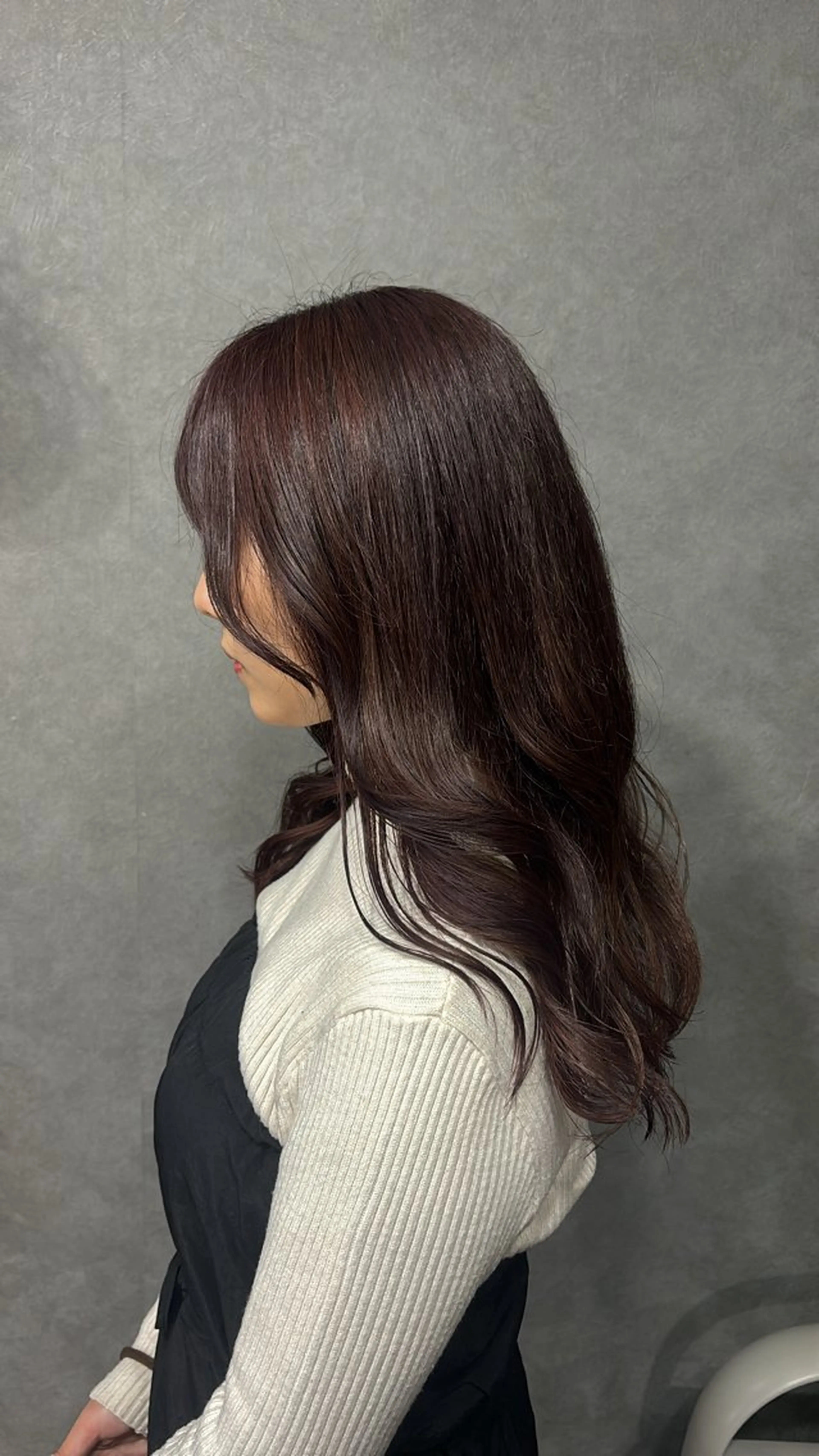 セミロング chouette/ 根本優希のヘアスタイル