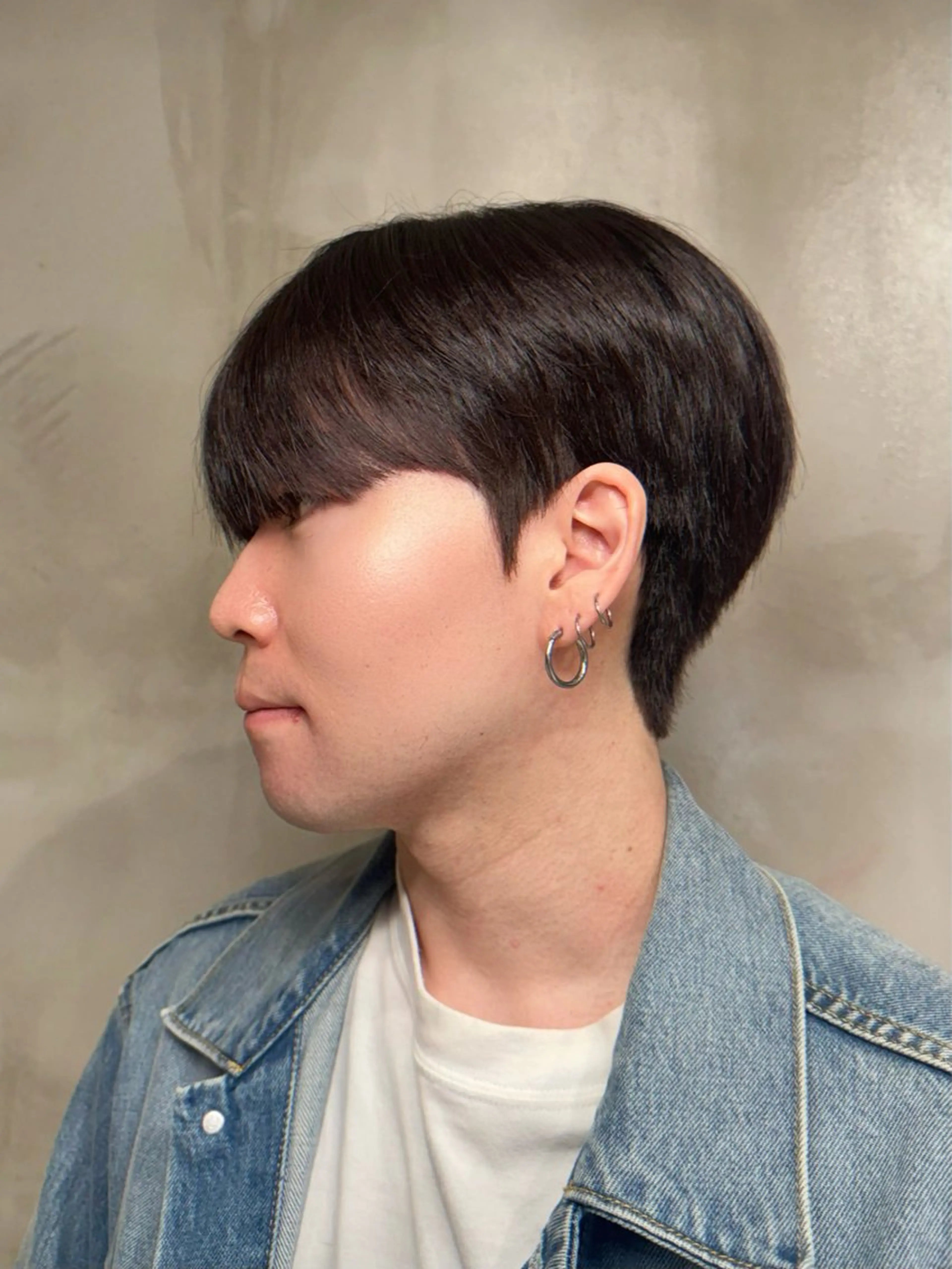 メンズ カット パーマ 韓国式ダウンパーマ 🇰🇷櫻井健のヘアスタイル