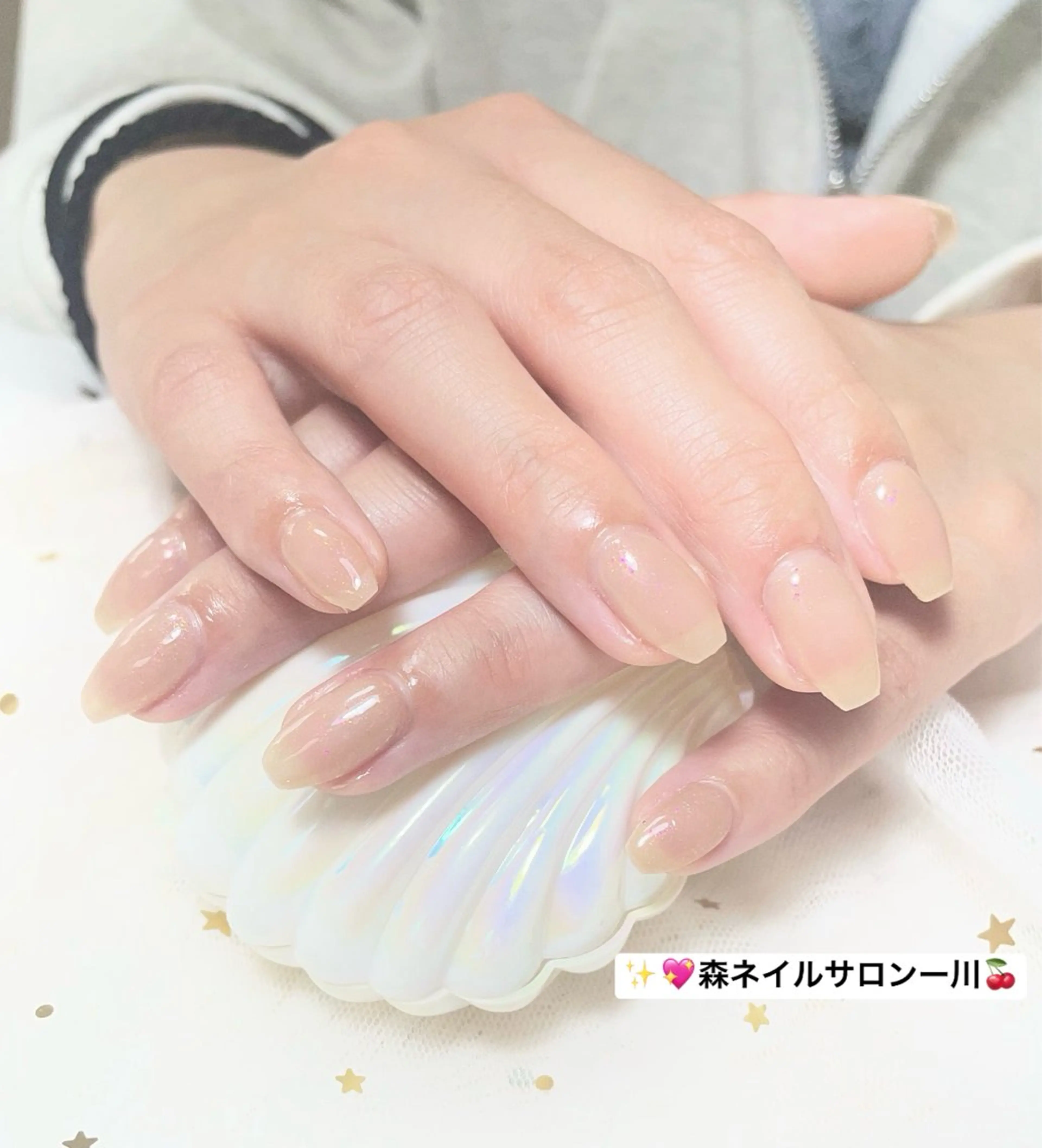 ✨シンプルラメグラ💕「2色可能」「オフ込み」💖の写真