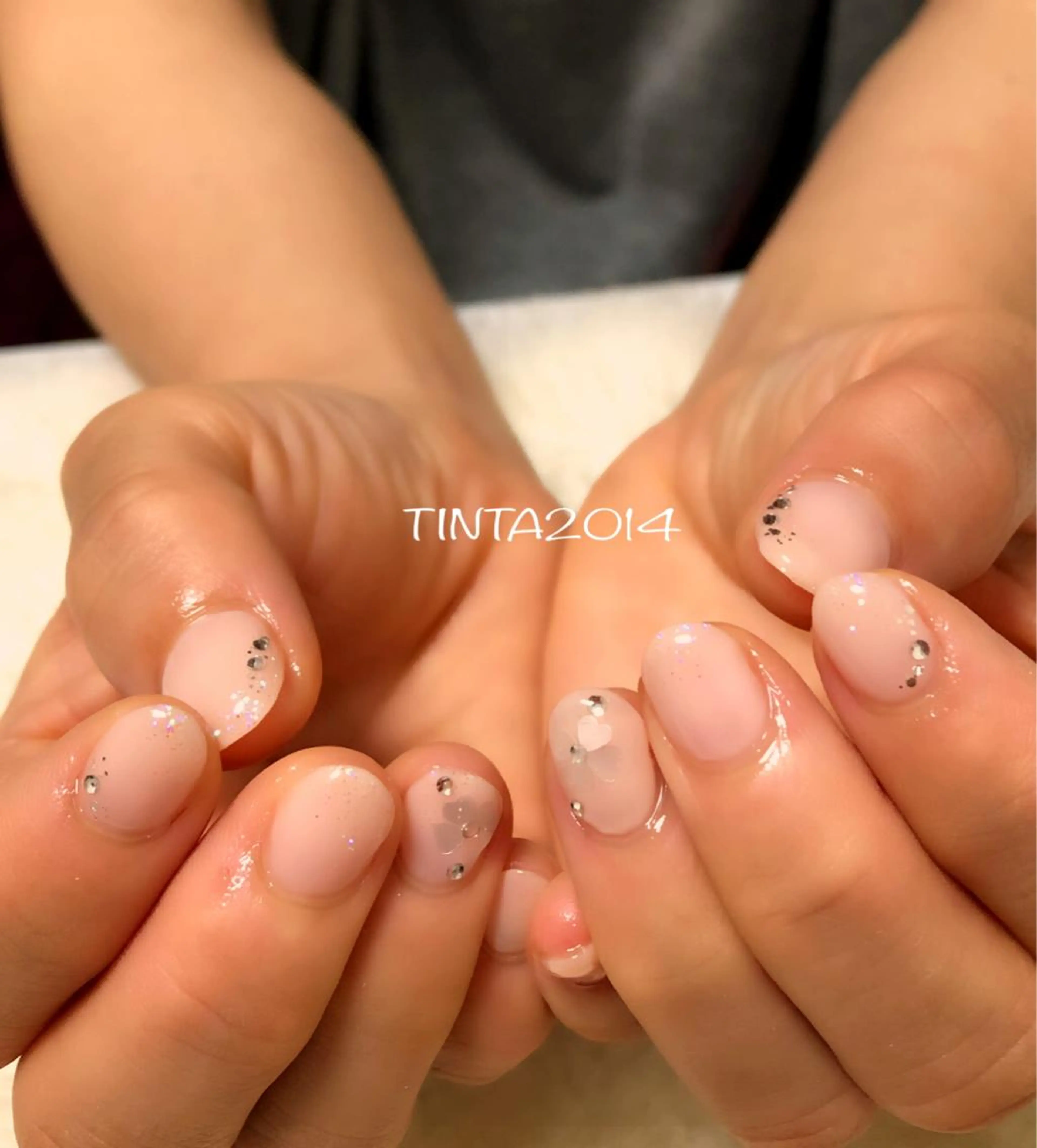 ネイル フラワーネイル ワンカラーネイル 馬場 典子のネイルデザイン