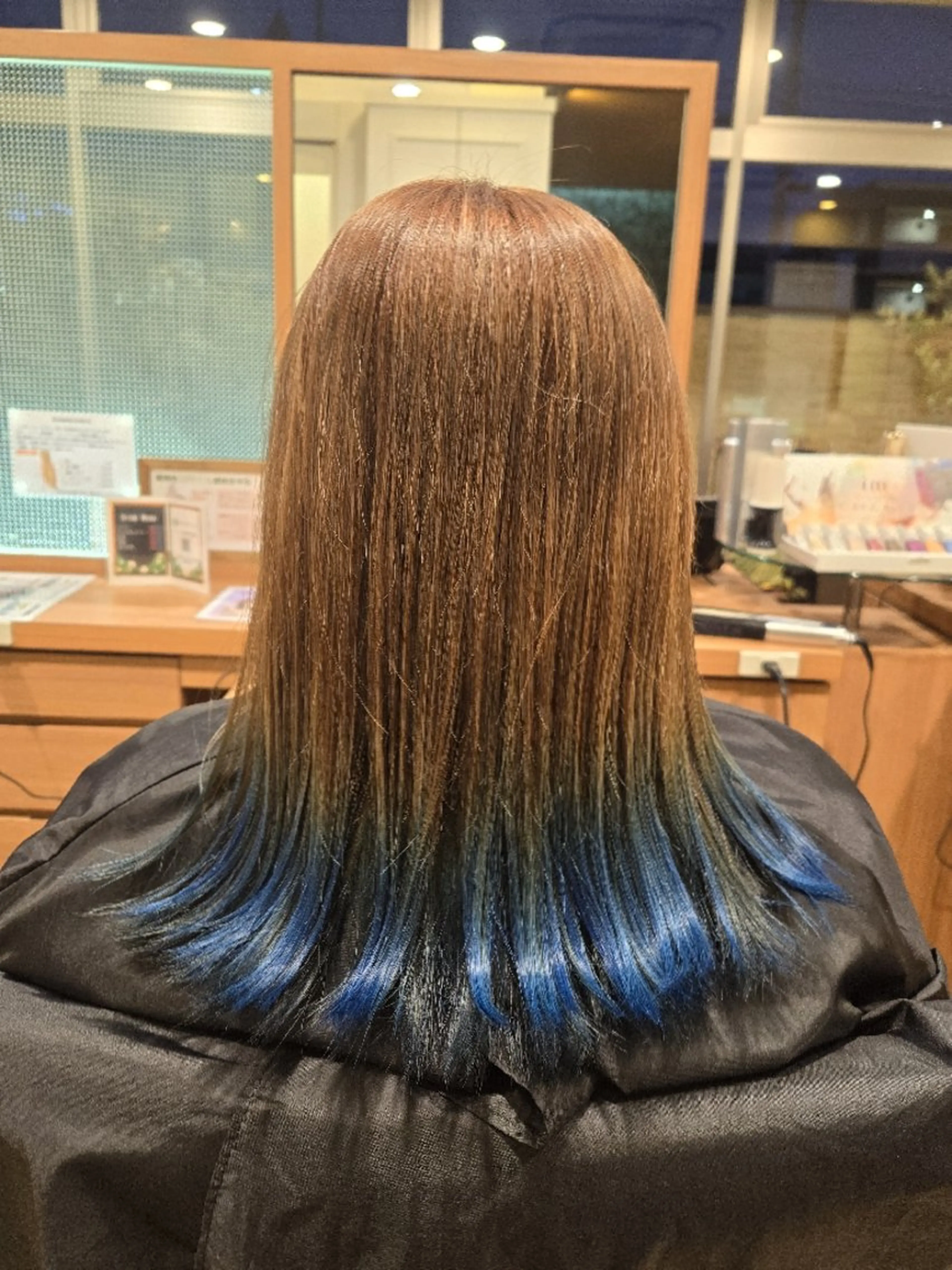 ミディアム カラー カット ヘアカラー 🌟Cube 東山 侑以🎮𓈒⋆͛のヘアスタイル