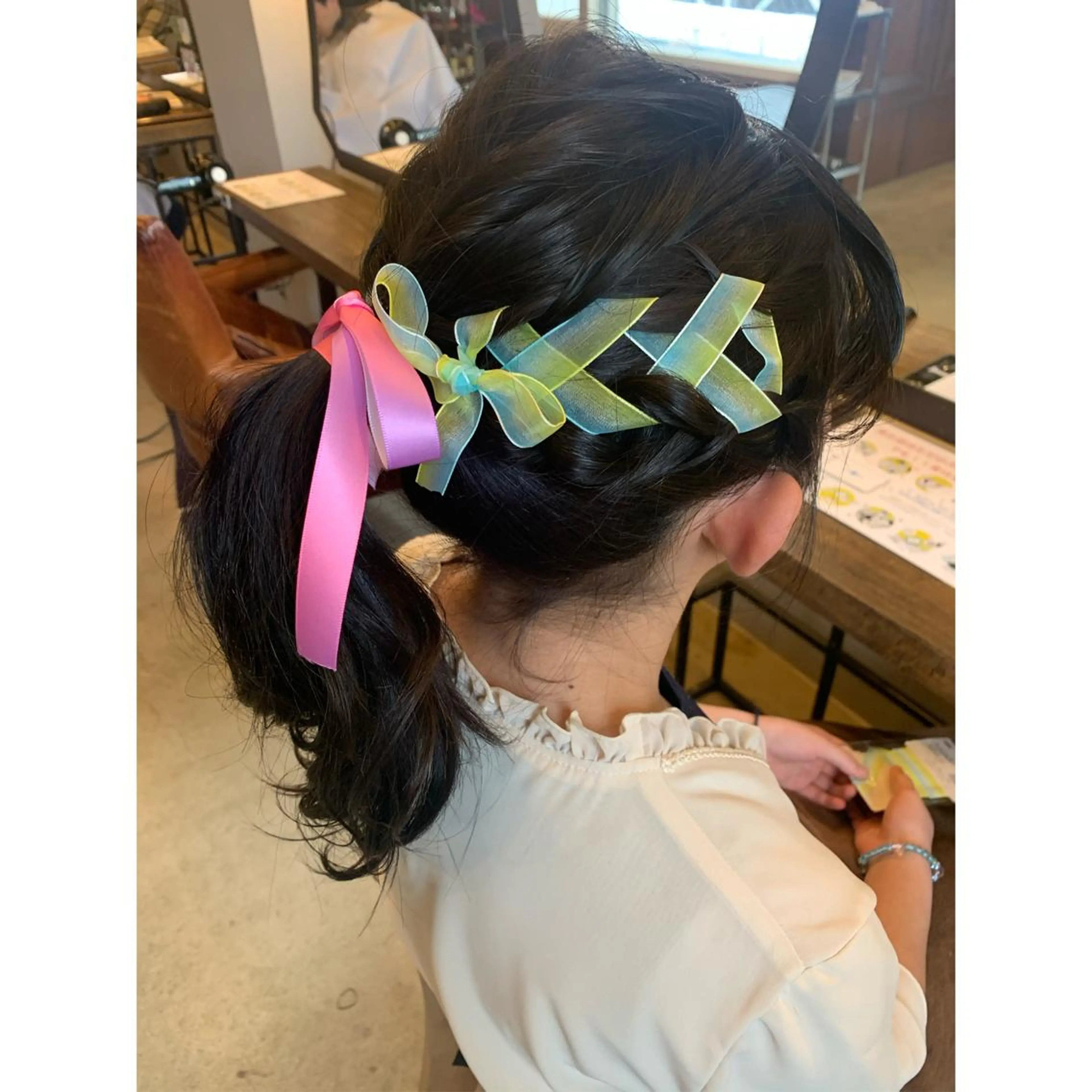 ヘアアレンジ キッズ 佐藤 美紅のヘアスタイル