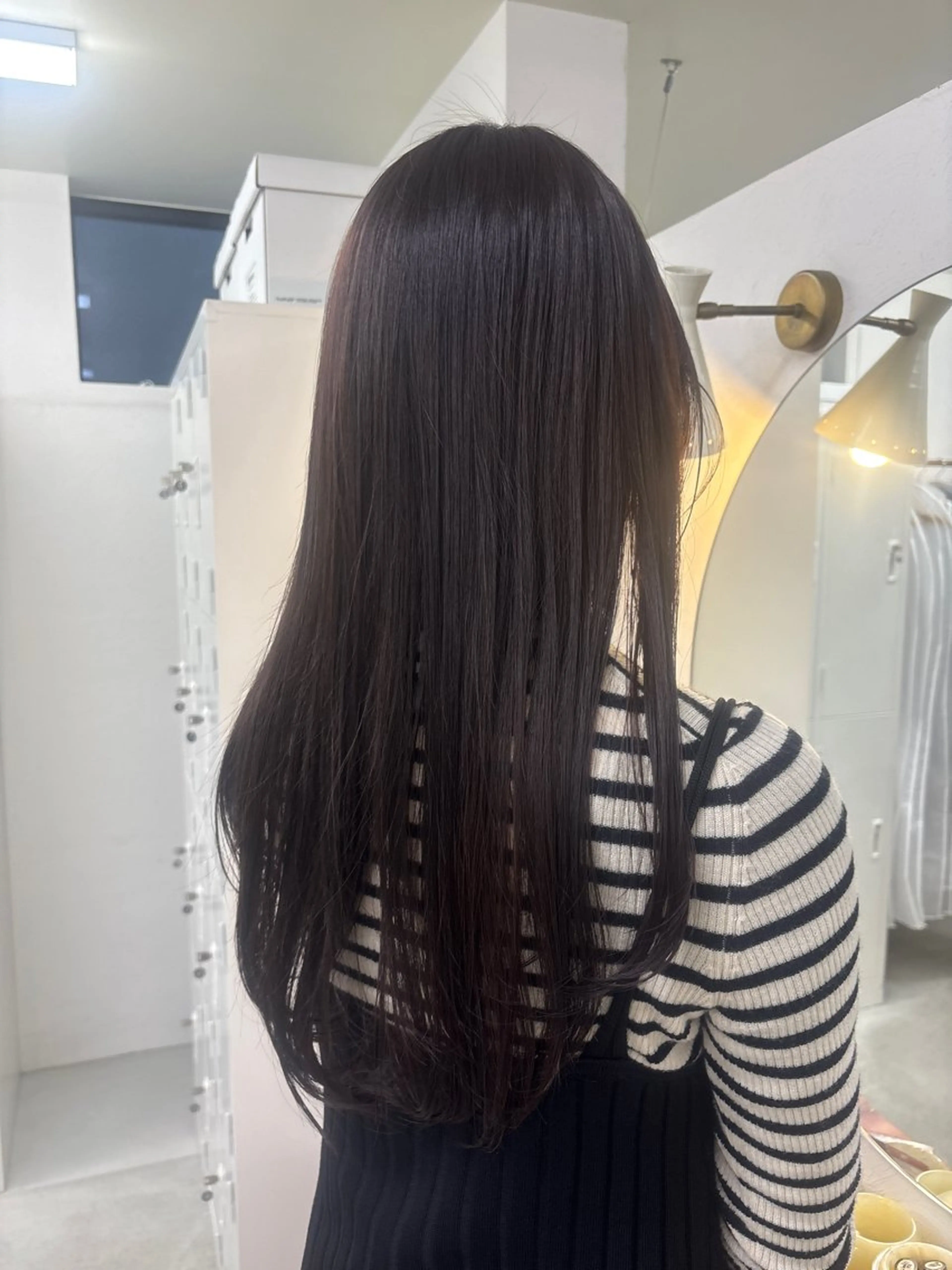 カラー ヘアカラー 佐々木 遥菜のヘアスタイル