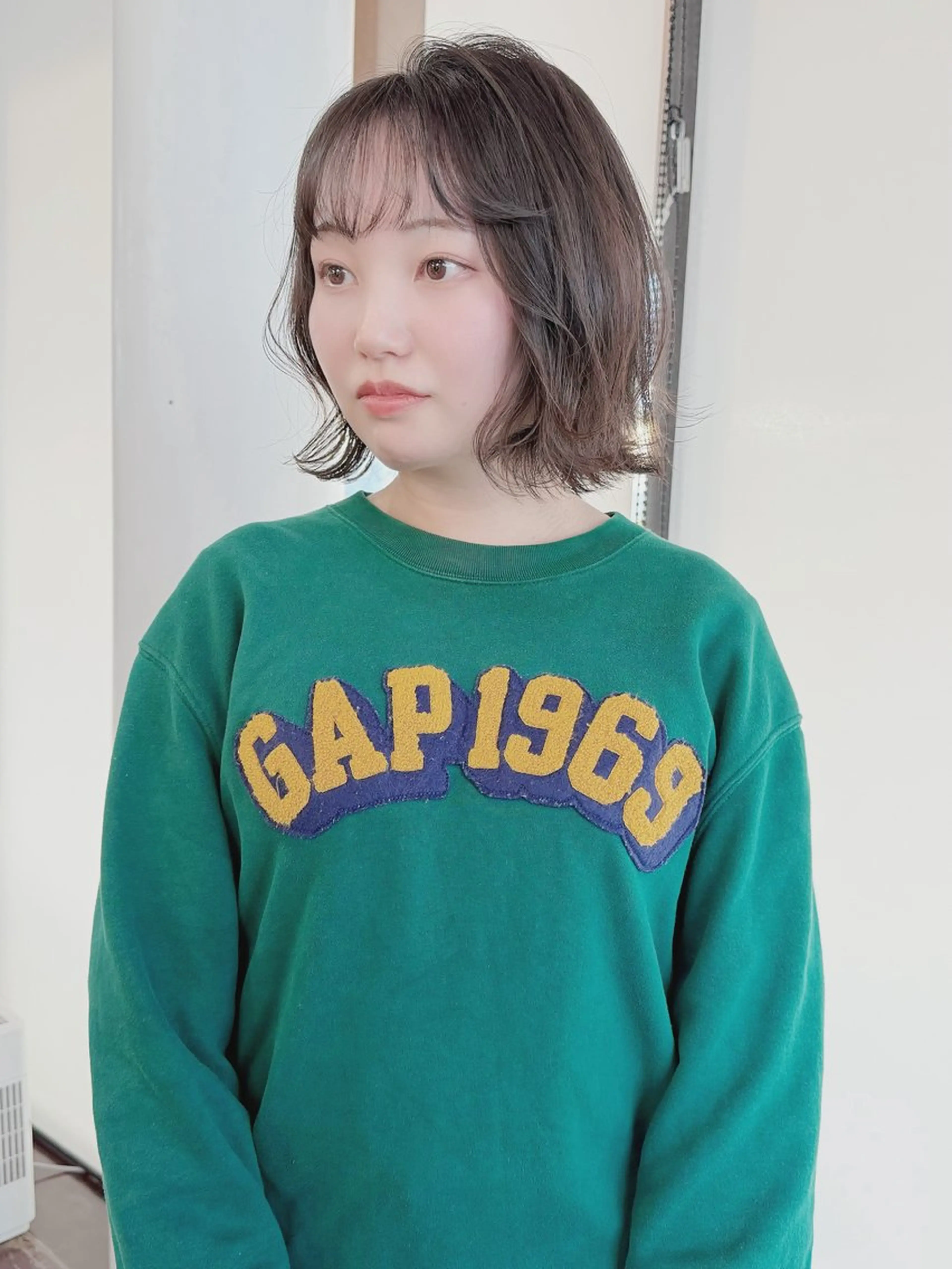 ミディアム カラー 恒松 雄基のヘアスタイル