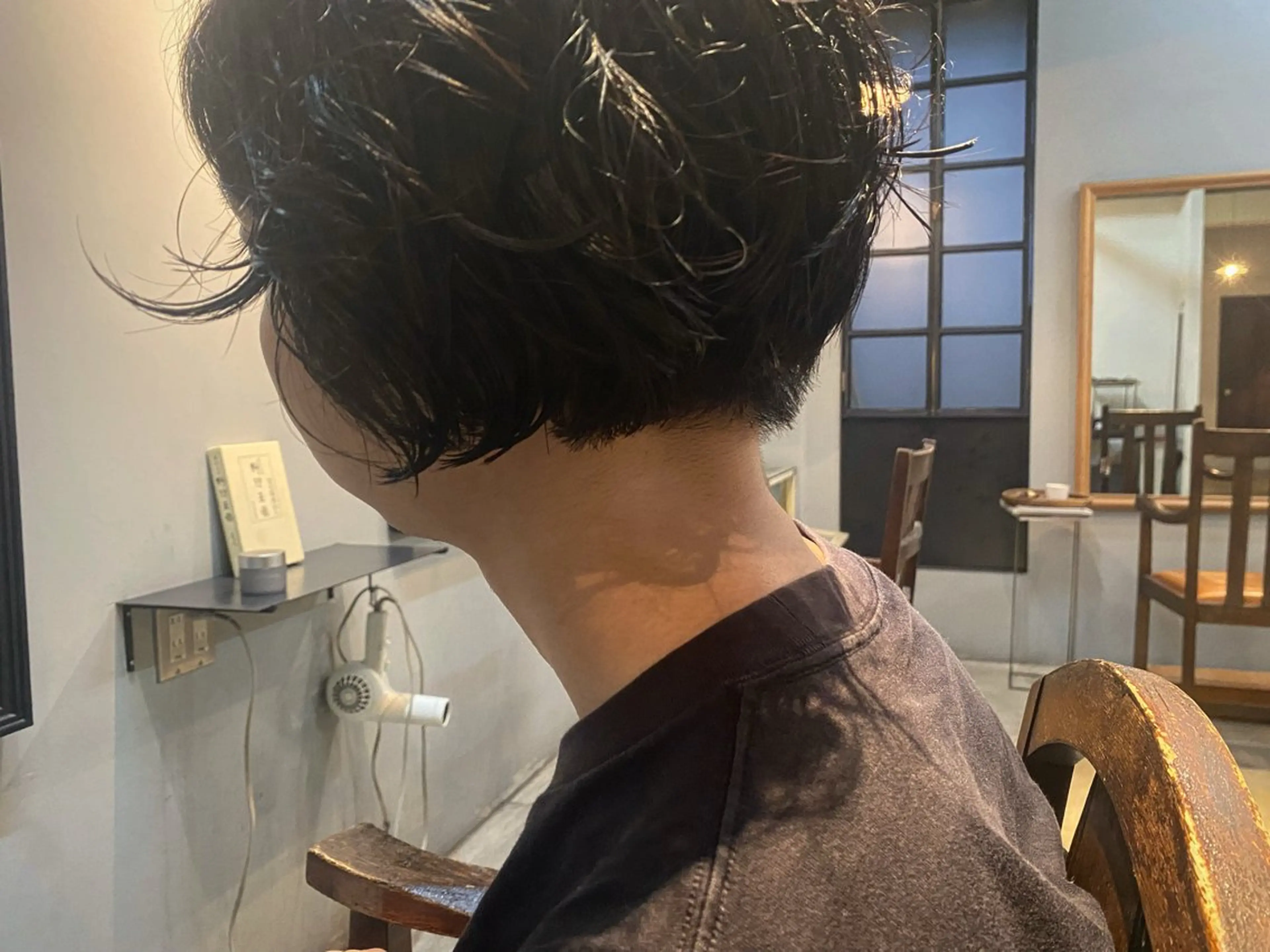 ショート パーマ 今泉 颯太/room3のヘアスタイル