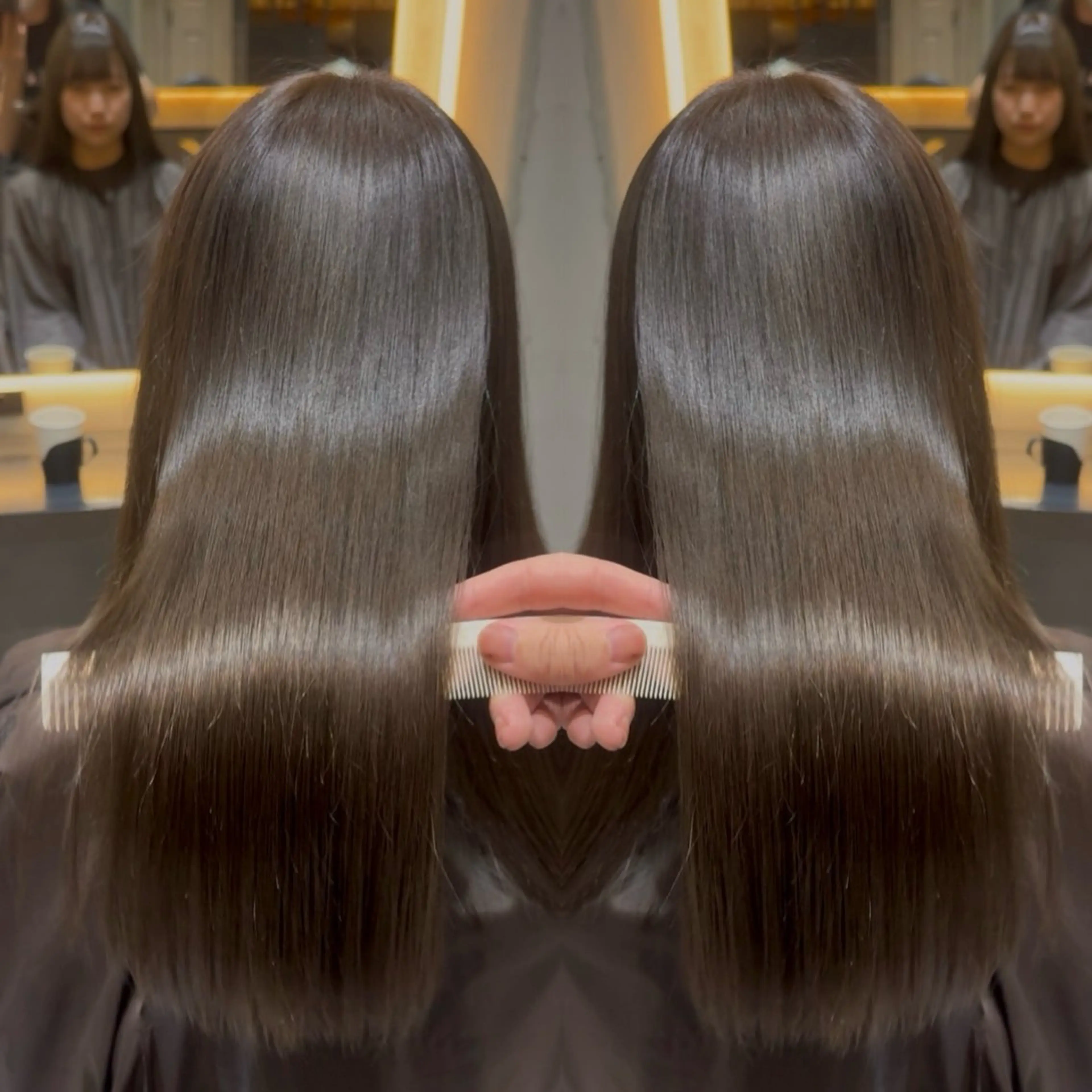 ロング 髪質改善 トリートメント ヘアカラー トリートメント 木村ハルカ 🎨鹿児島⇆東京のヘアスタイル