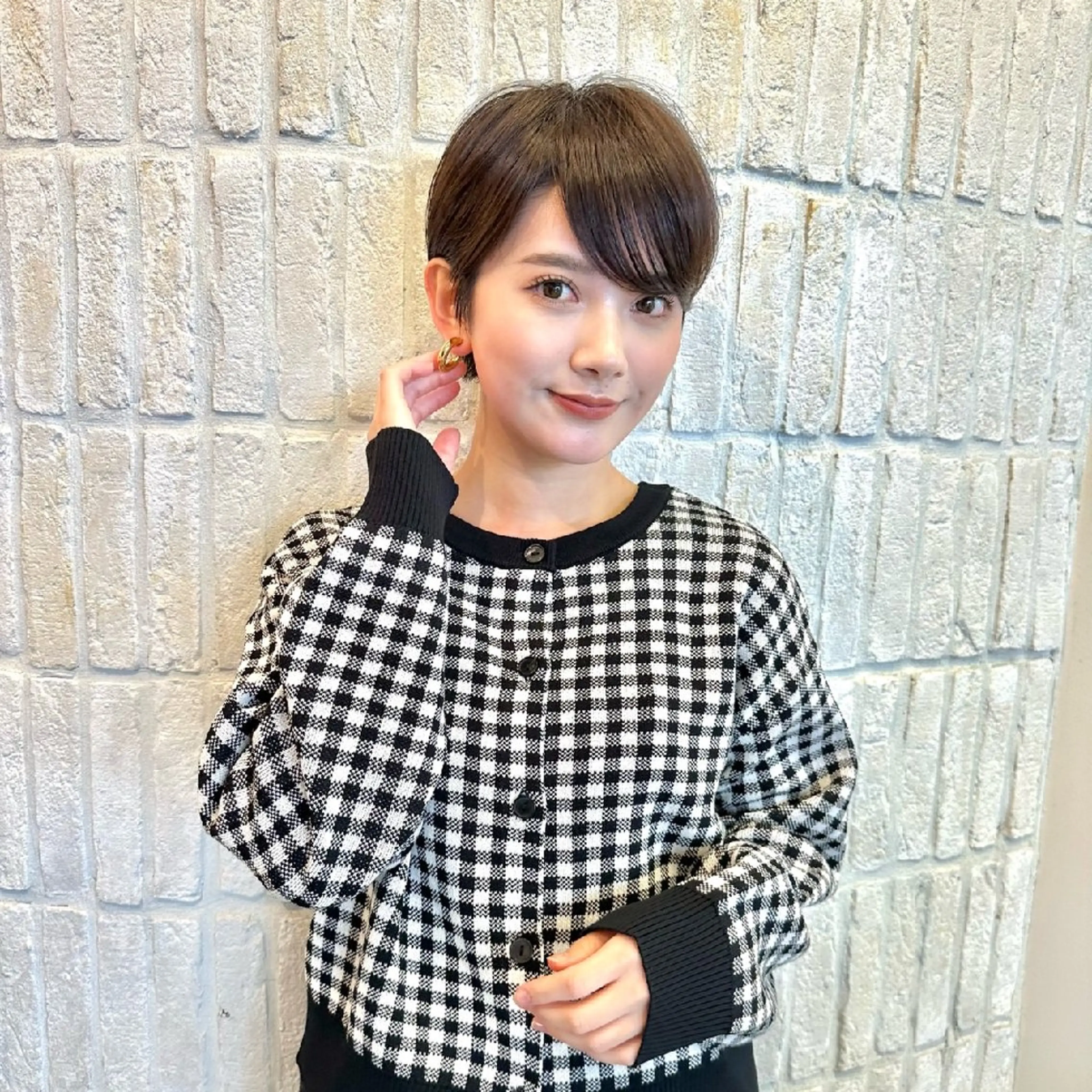 ショート 増田 耀のヘアスタイル