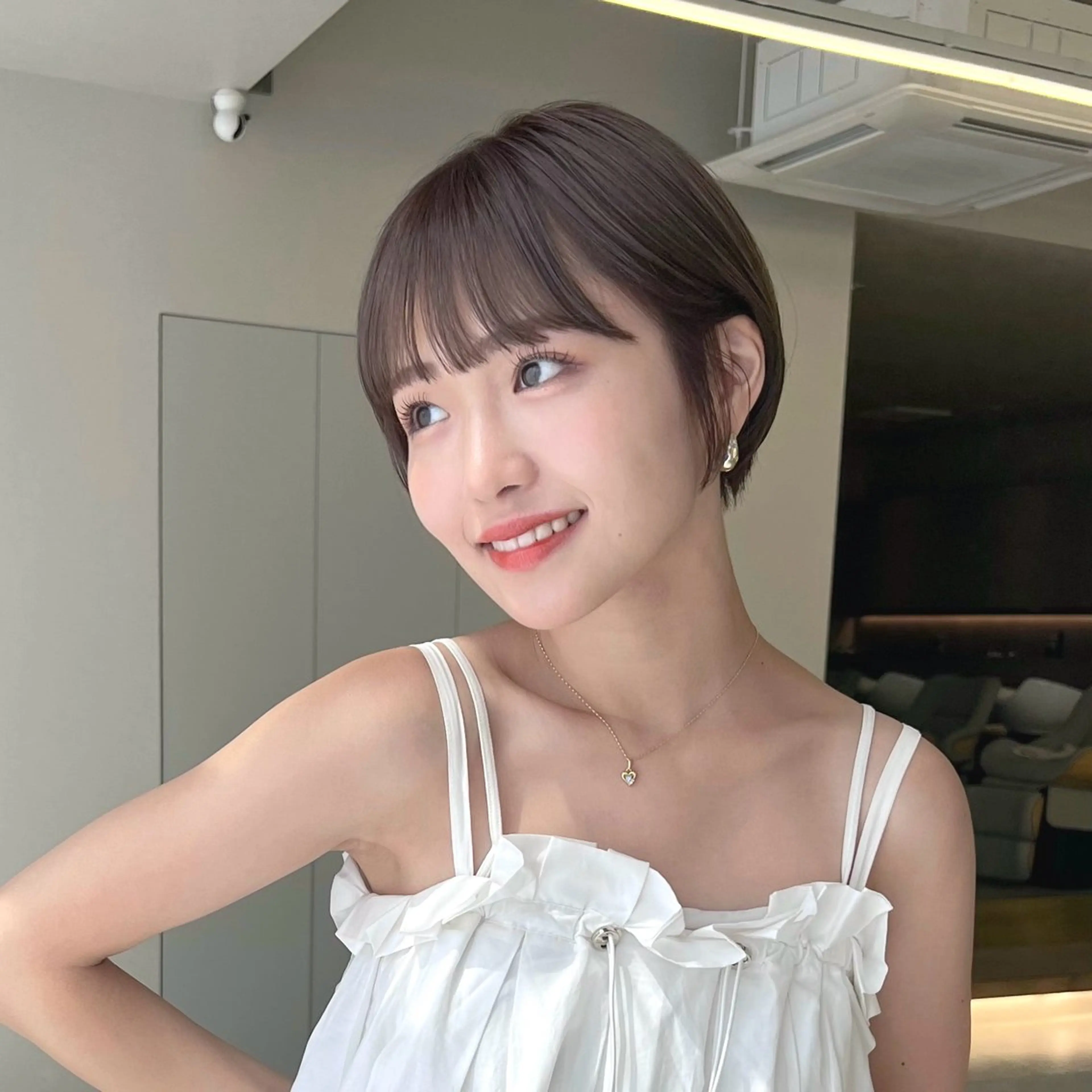 ショート カラー ショートヘア トリートメント 前髪/似合わせカット COA こも.のヘアスタイル