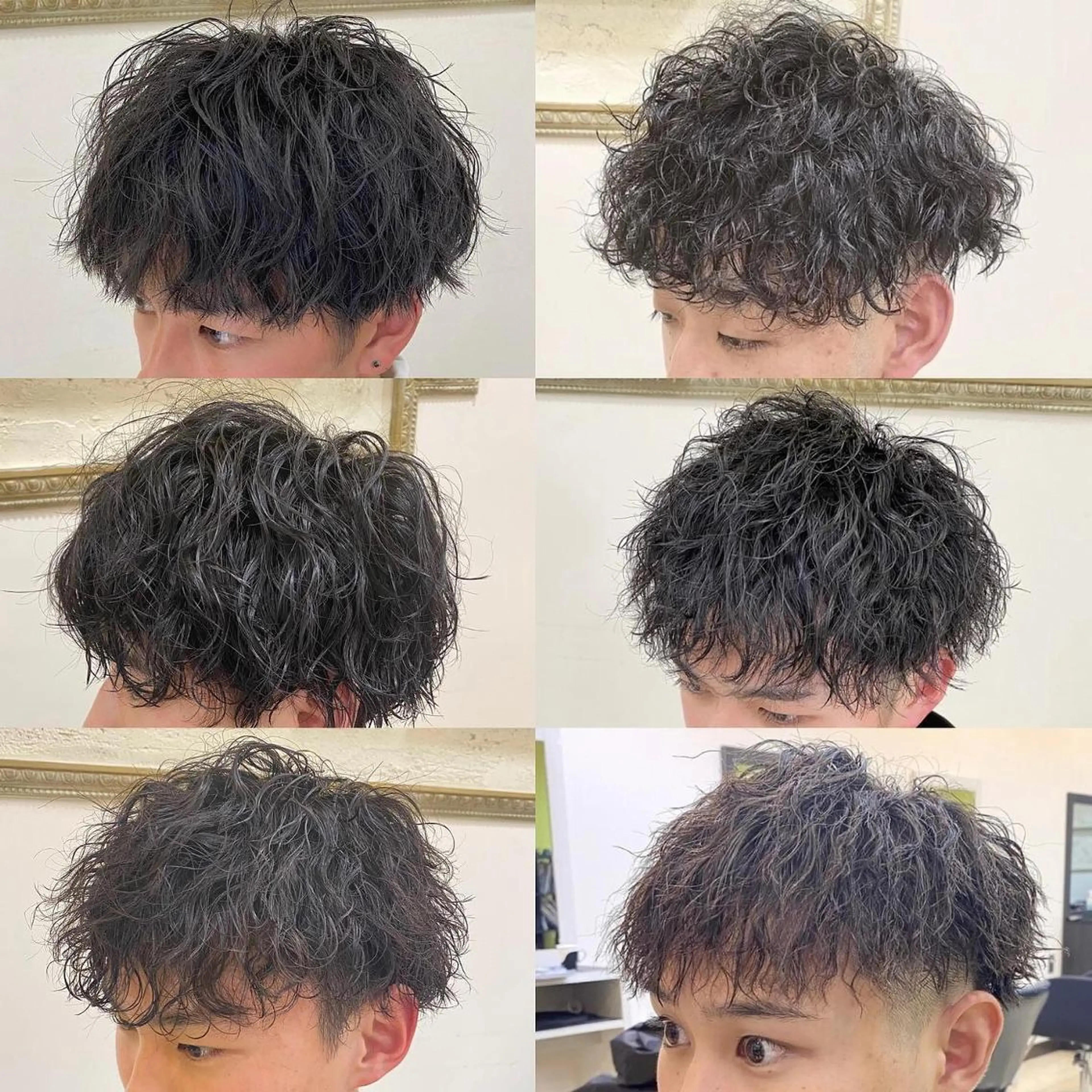 パーマ メンズ フェードカット メンズパーマ プードルパーマ メンズツイストパーマ ツイストスパイラルパーマ 年間2000名担当◎ パーマ職人/仲原佑樹のヘアスタイル