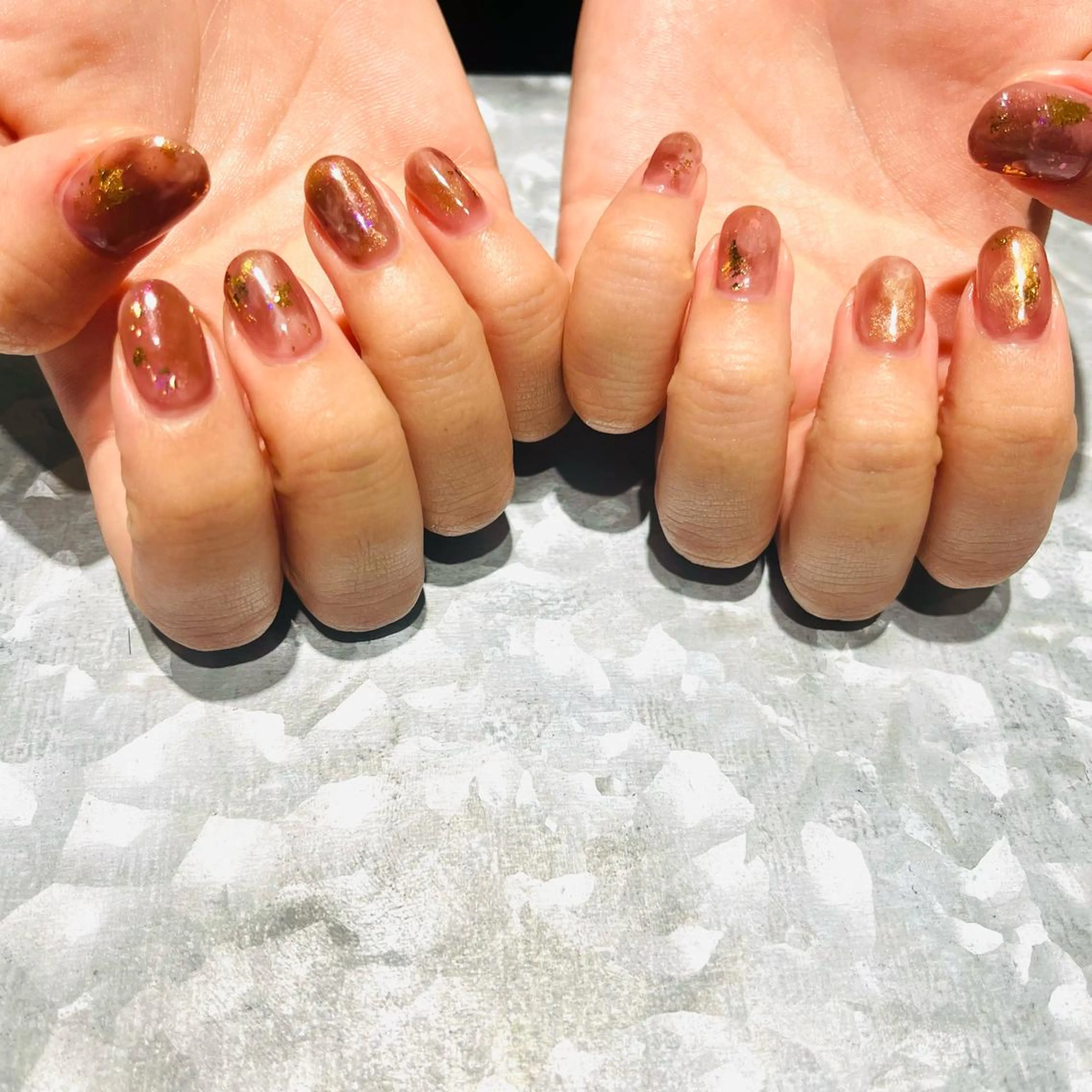 ネイル ニュアンスネイル TRAM-nail moriizumiのネイルデザイン