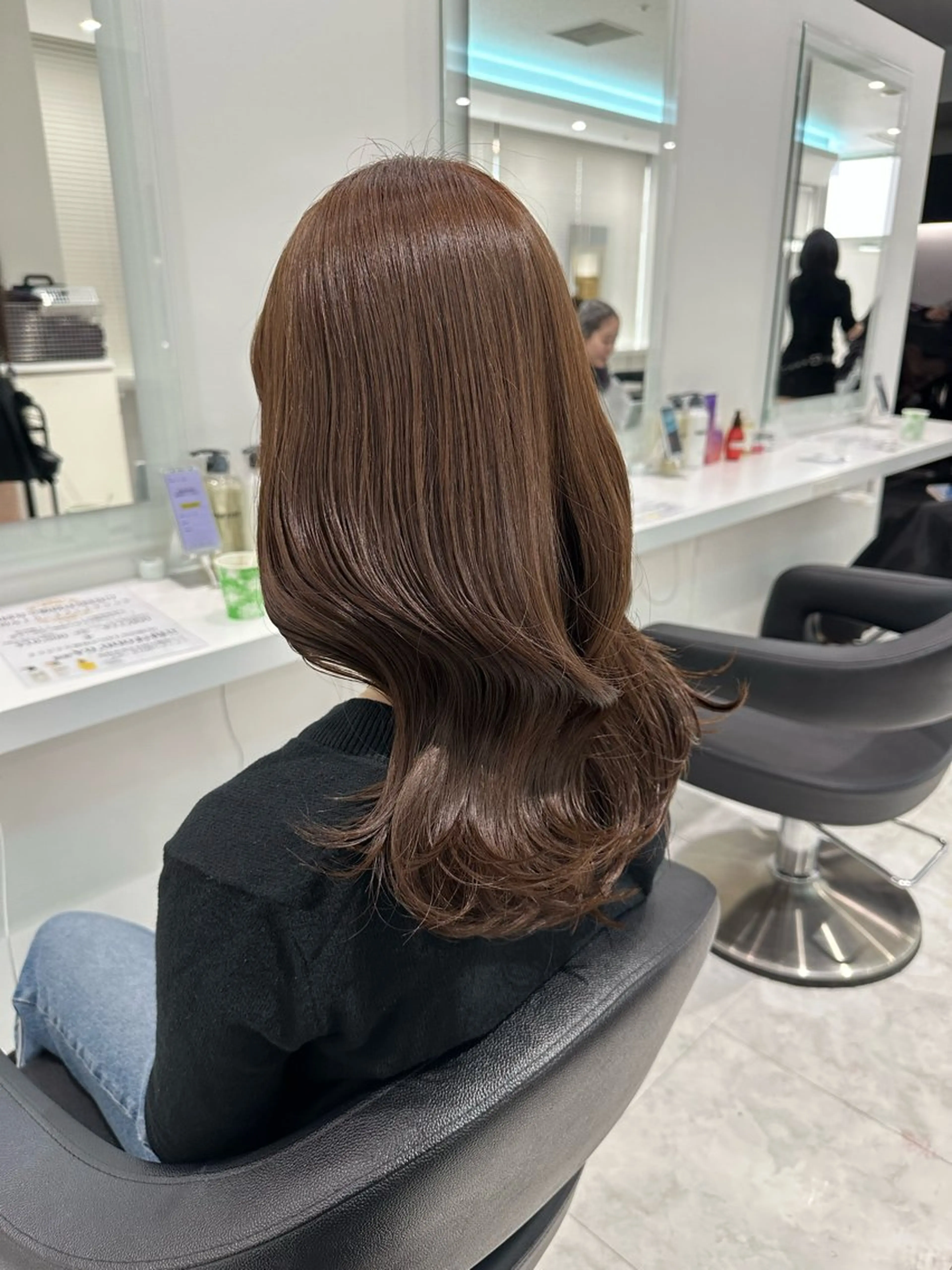 ロング カラー ケアカラー ロング カット ヘアカラー 🐺韓国風メンズ特化 あさひ🐺のヘアスタイル