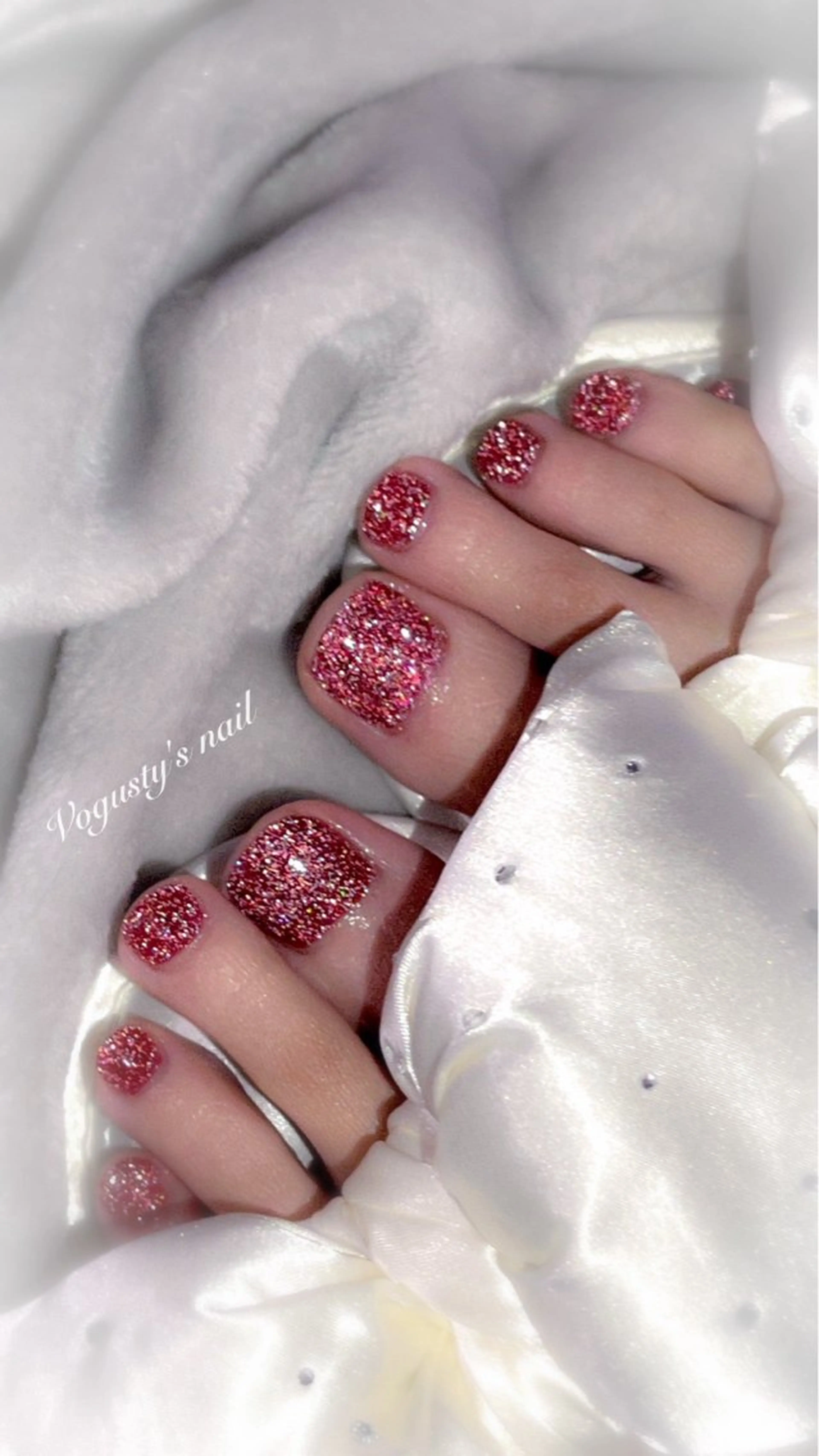 FOOT【オフあり】フットバス込み🫧トレンド☆マグネットネイルorフラッシュネイル 5800円★《再来+1100円》の写真