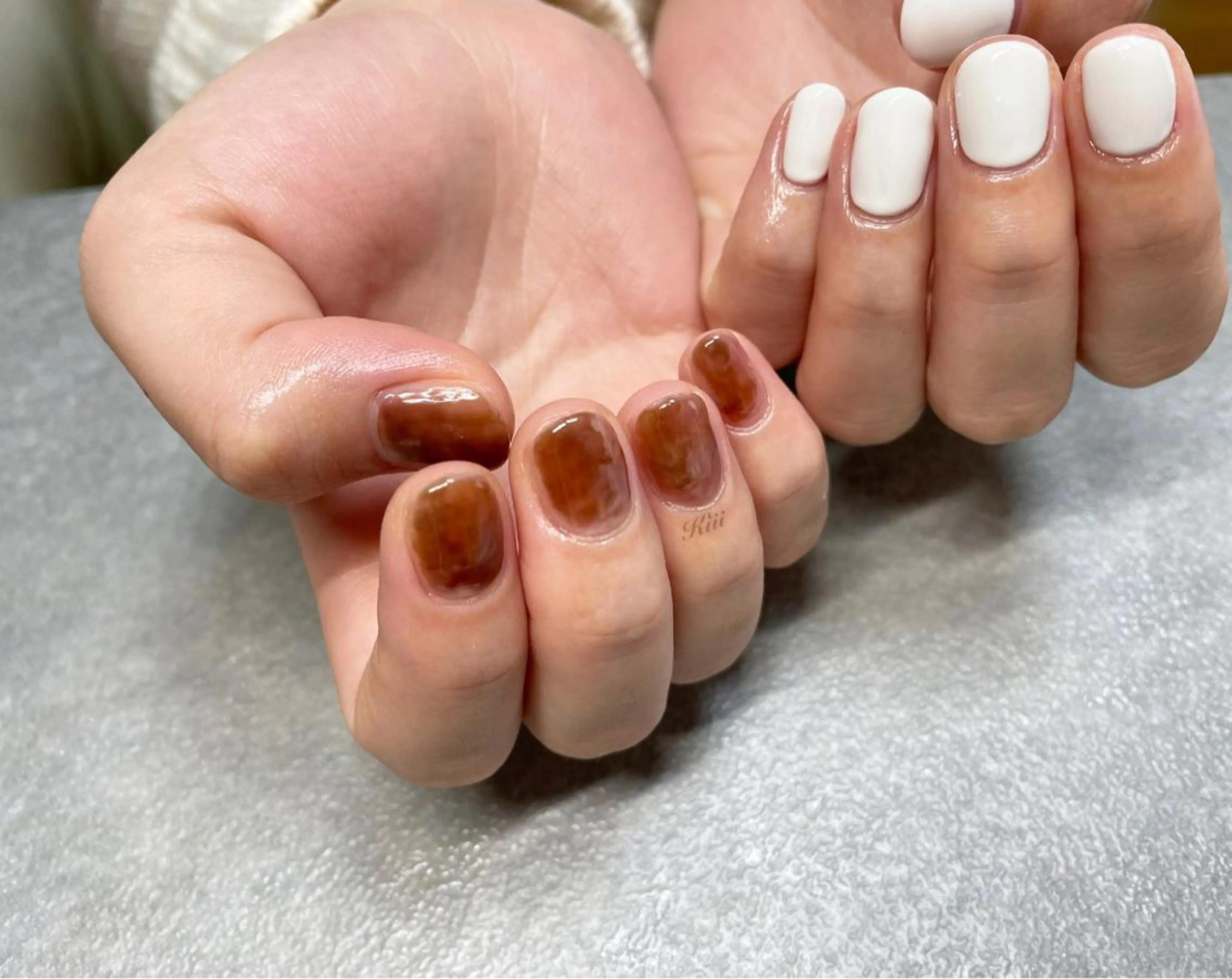 ネイル ハンドネイル フットネイル kiii.__ ✴︎*のネイルデザイン