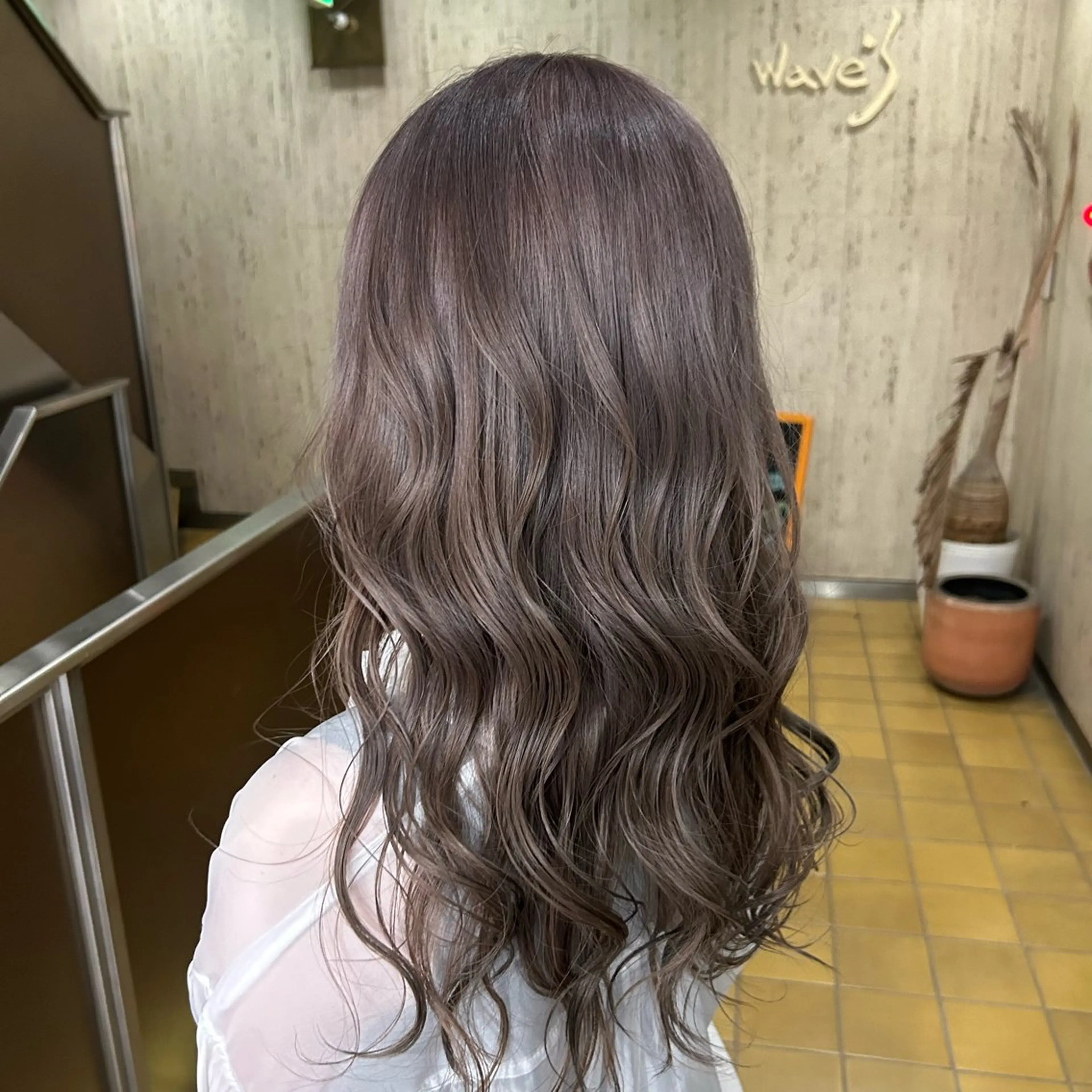 セミロング カラー Re:to By True Creation 大宮所属・🫧💞ハイトーン 瀧田 菜々花🦄🫧のヘアスタイル