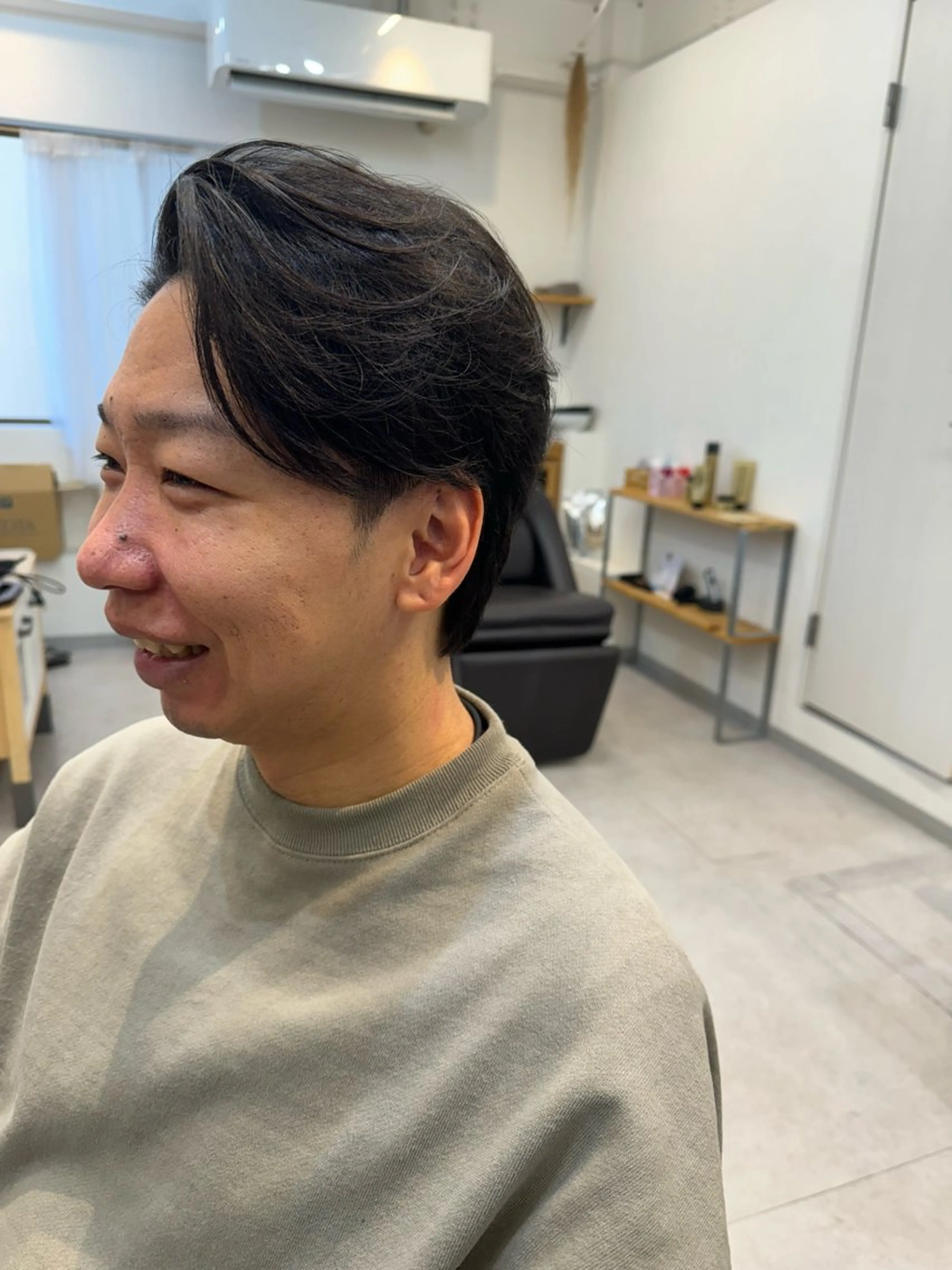 ミディアム メンズ ヘッドスパ 似合う髪型が 分からない方へのヘアスタイル