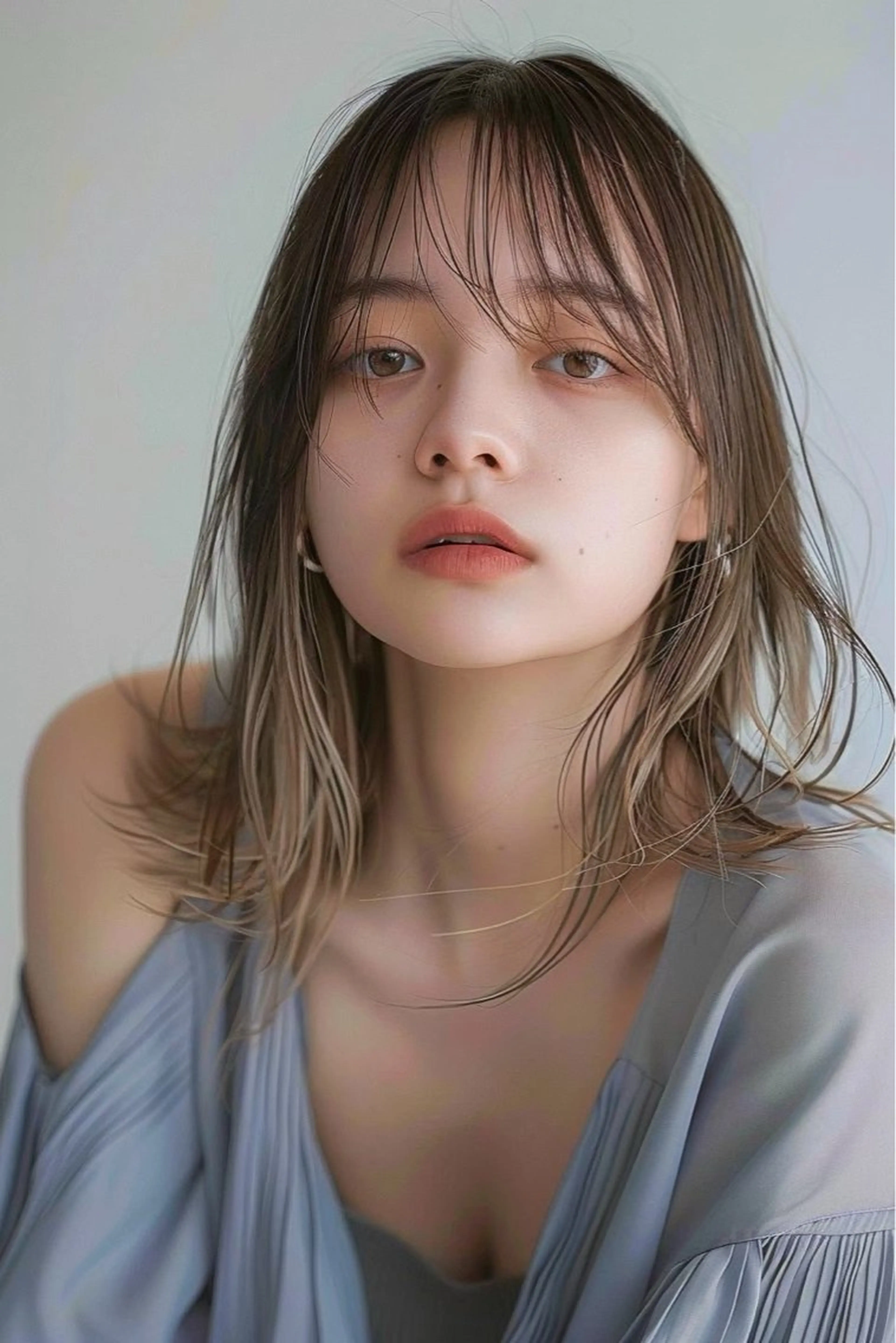 セミロング カラー カット ヘアカラー トリートメント ブリーチ職人/ shori/店舗代表のヘアスタイル