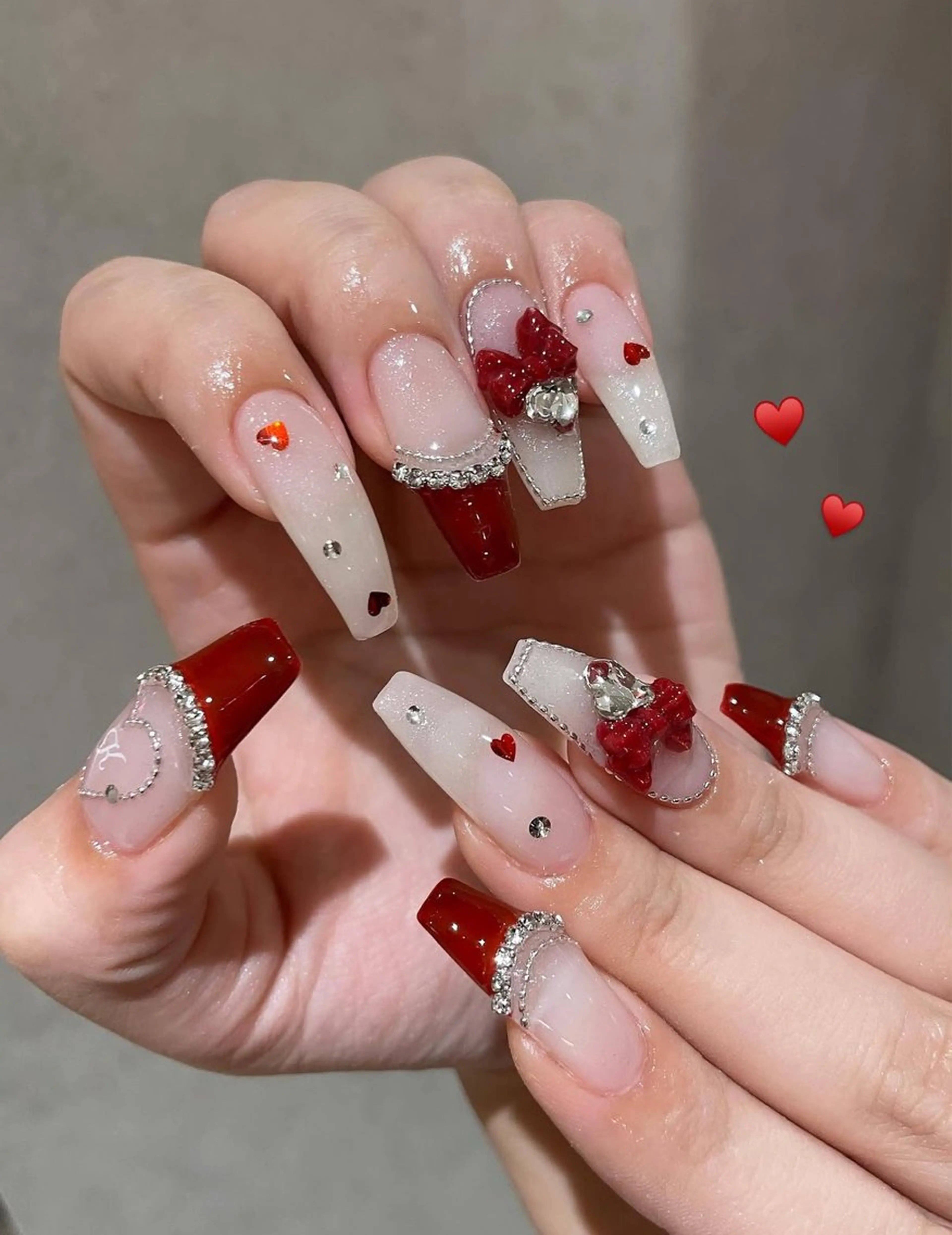 ネイル アートネイル オーロラネイル チークネイル 長さ出し フットネイル ハンドネイル Blossom nail_研修のネイルデザイン