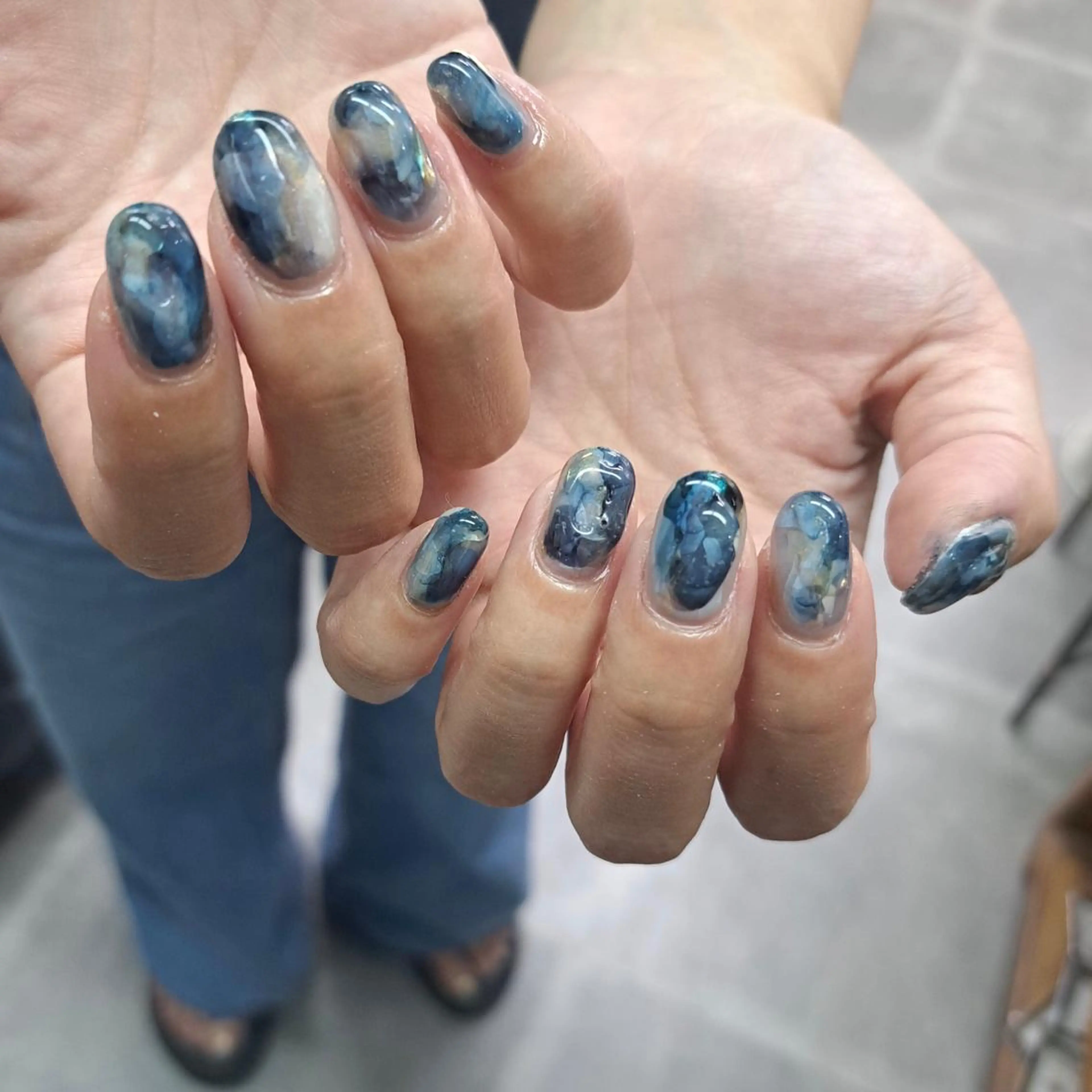 ネイル アートネイル ジェルネイル ニュアンスネイル スカルプネイル nailstudio eviz新宿店のネイルデザイン