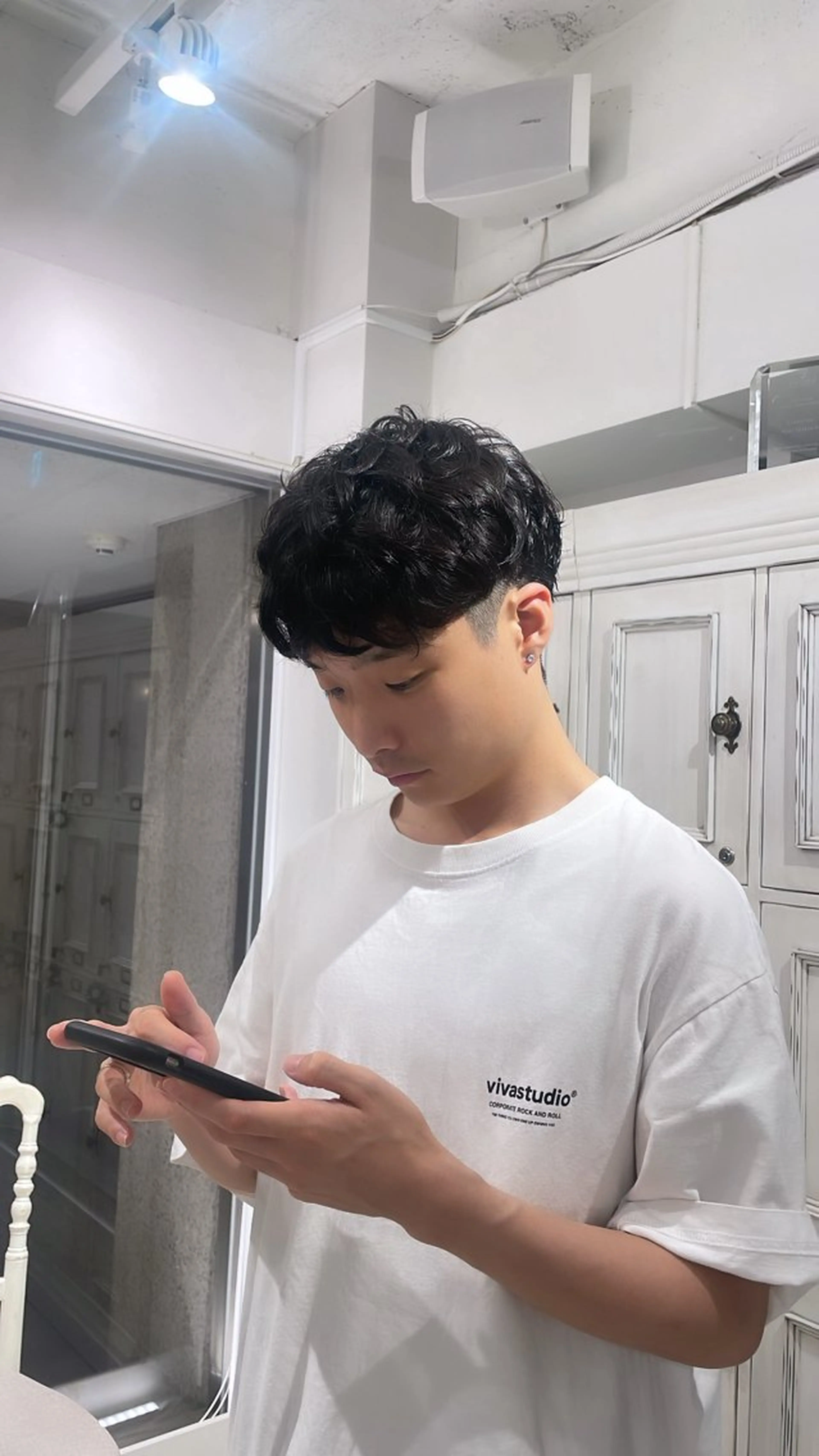 パーマ メンズ メンズパーマ スパイラルパーマ CreBiA🎀 ayaのマツエク・マツパデザイン