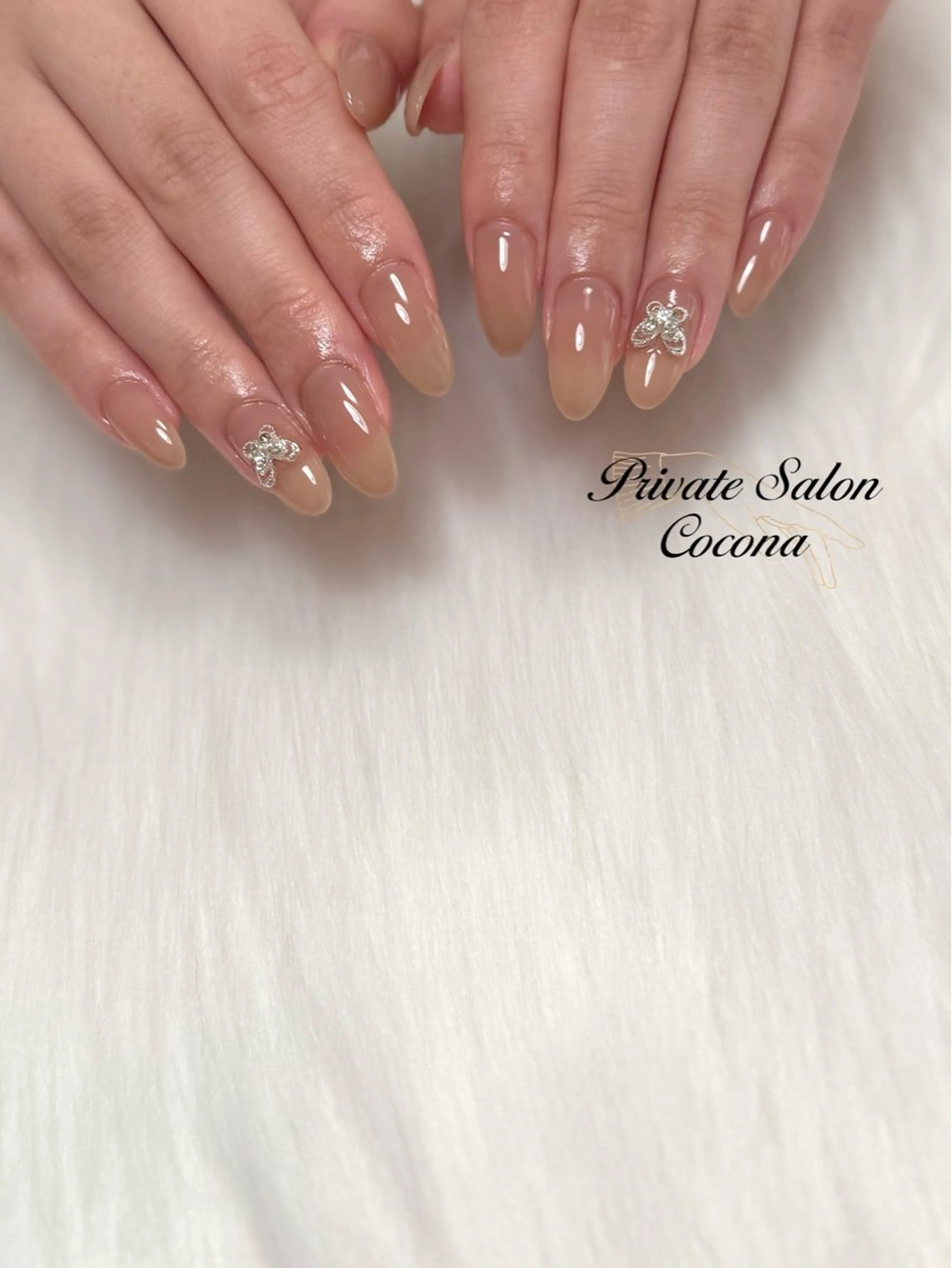 ネイル ワンカラーネイル ハンドネイル プライベートサロン nailcoconaのネイルデザイン