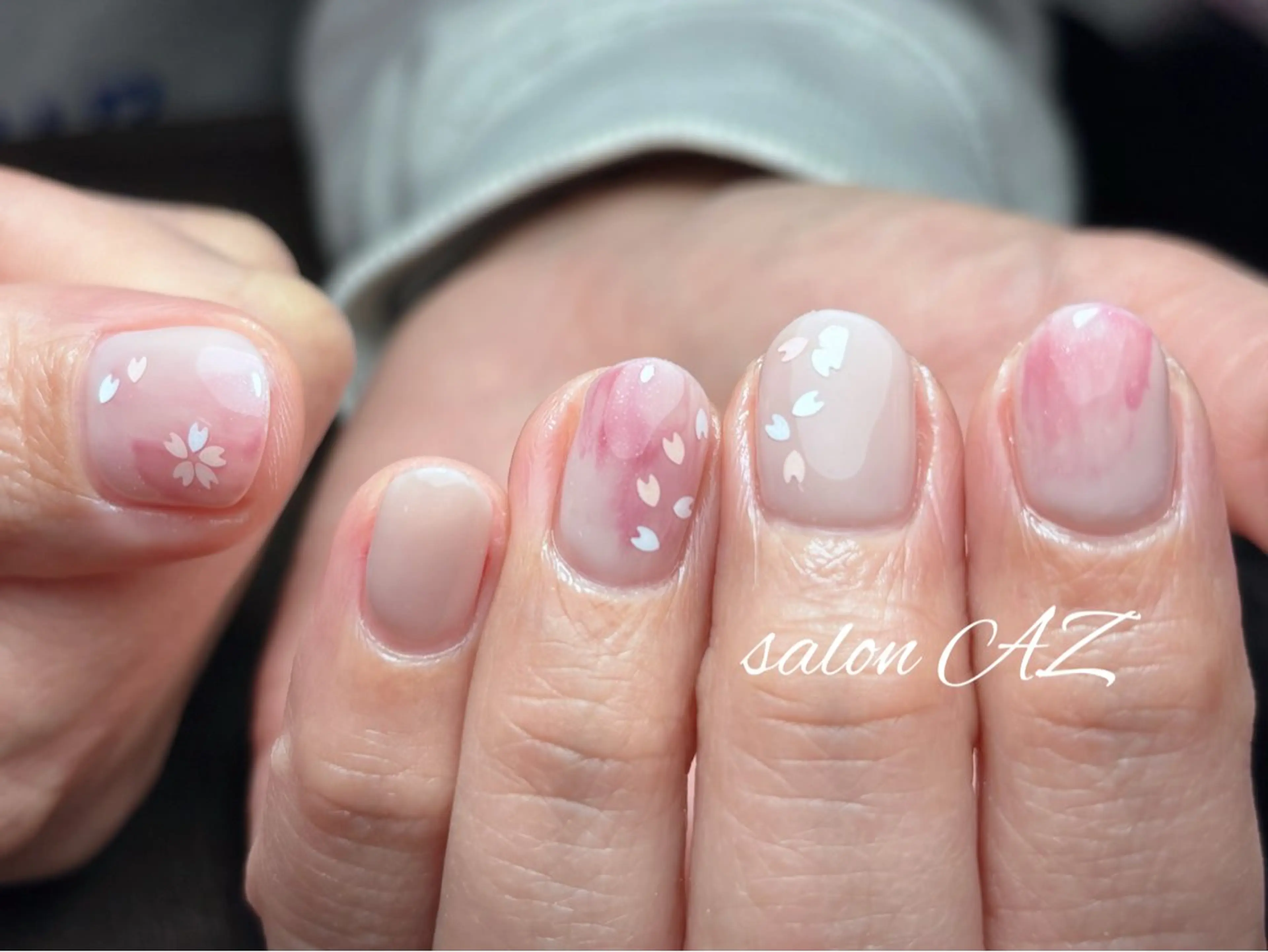ネイル オフィスネイル ハンドネイル salon AZのネイルデザイン