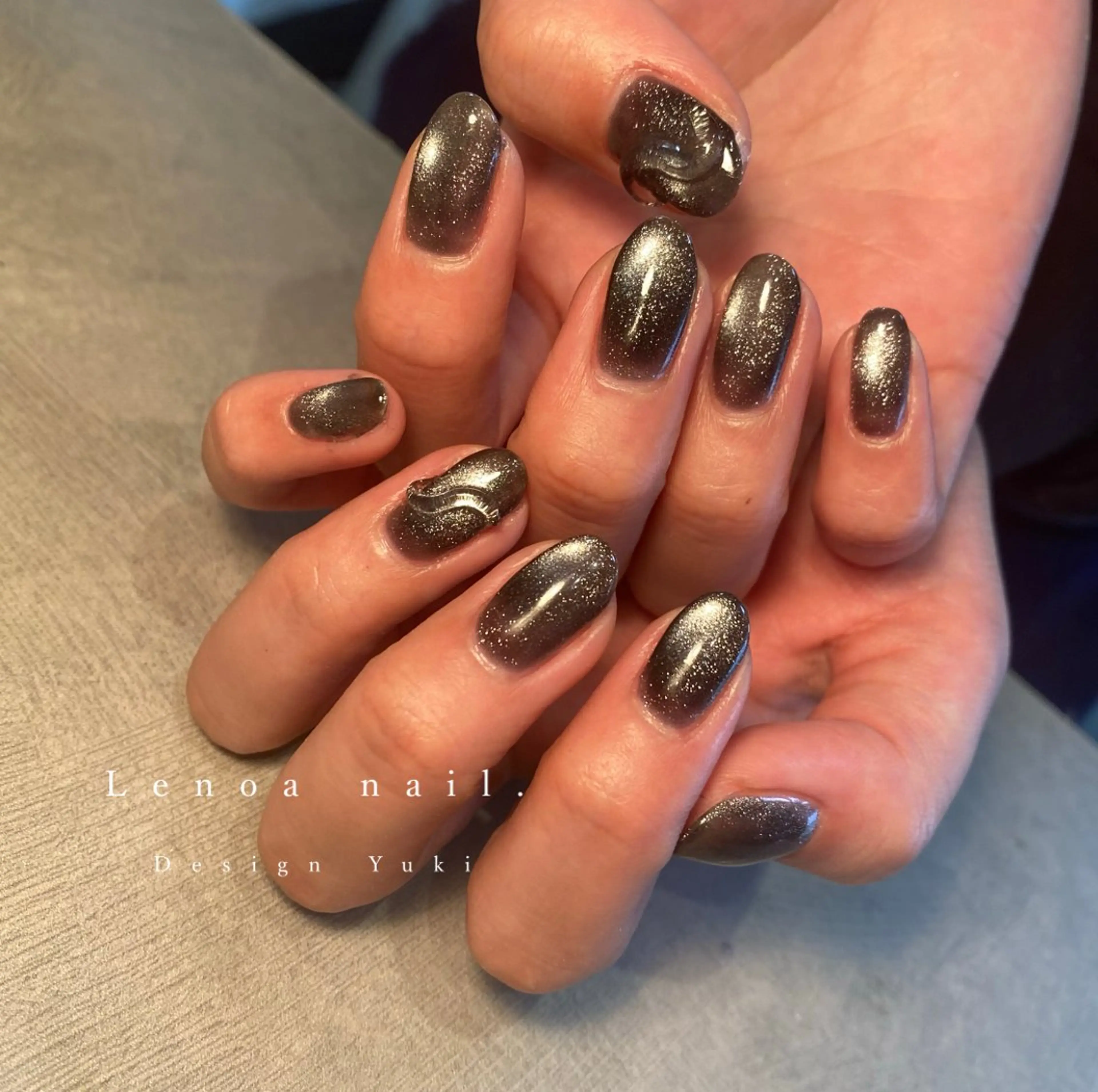 ネイル ハンドネイル Lenoa Yukiのネイルデザイン