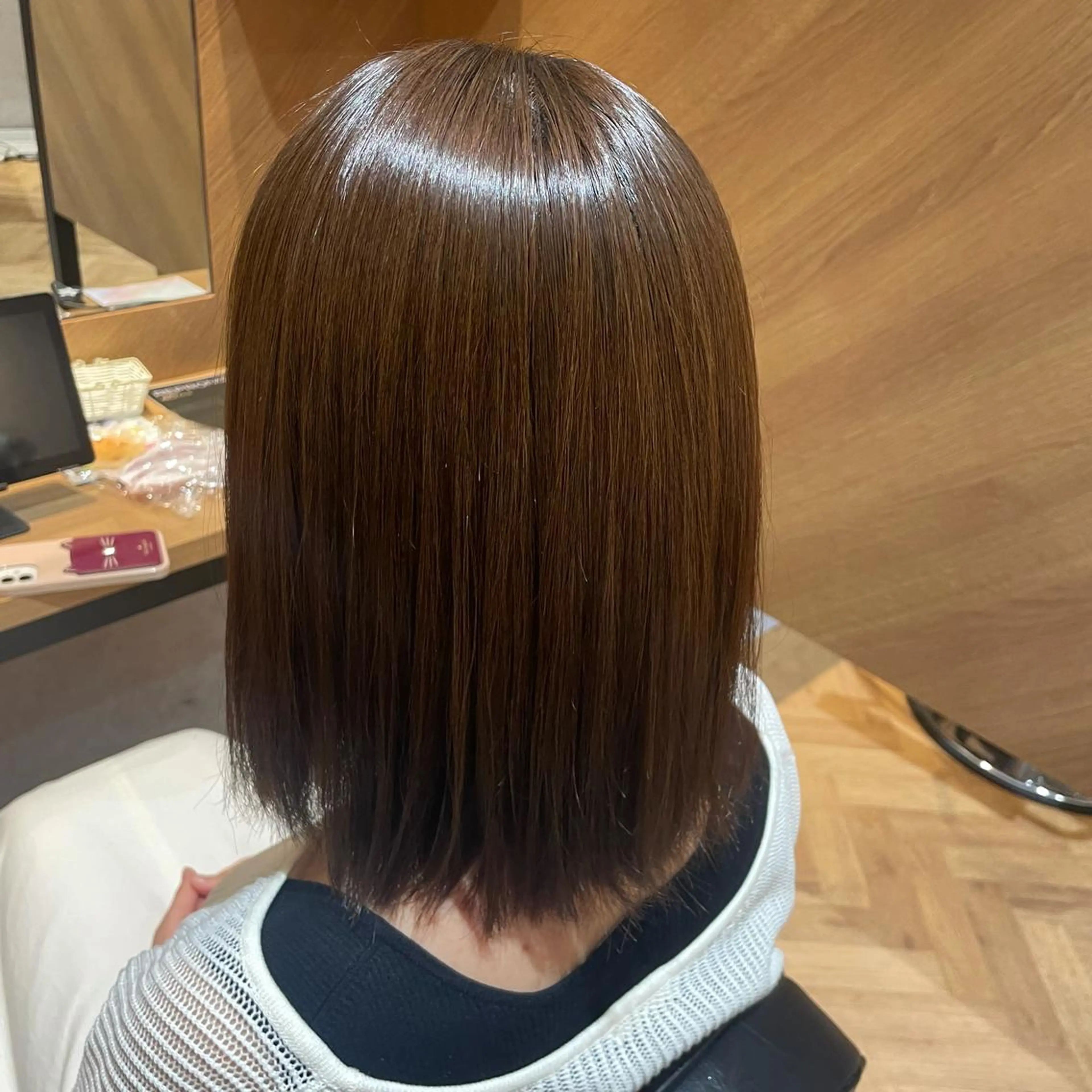 ミディアム porto みなみのヘアスタイル