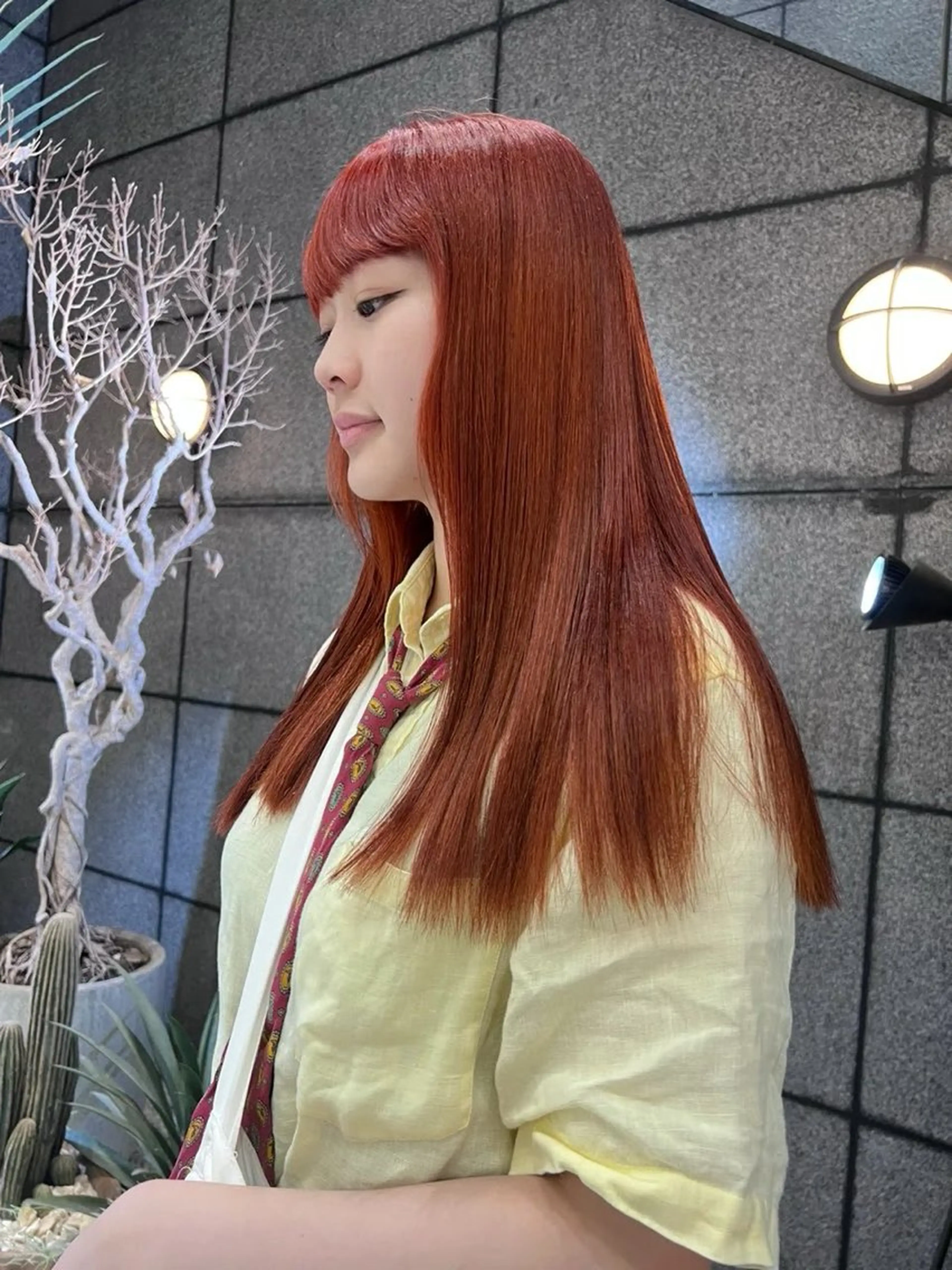 ロング ヘアカラー 酸性ストレート人気 No,1/カスミ🩰のヘアスタイル