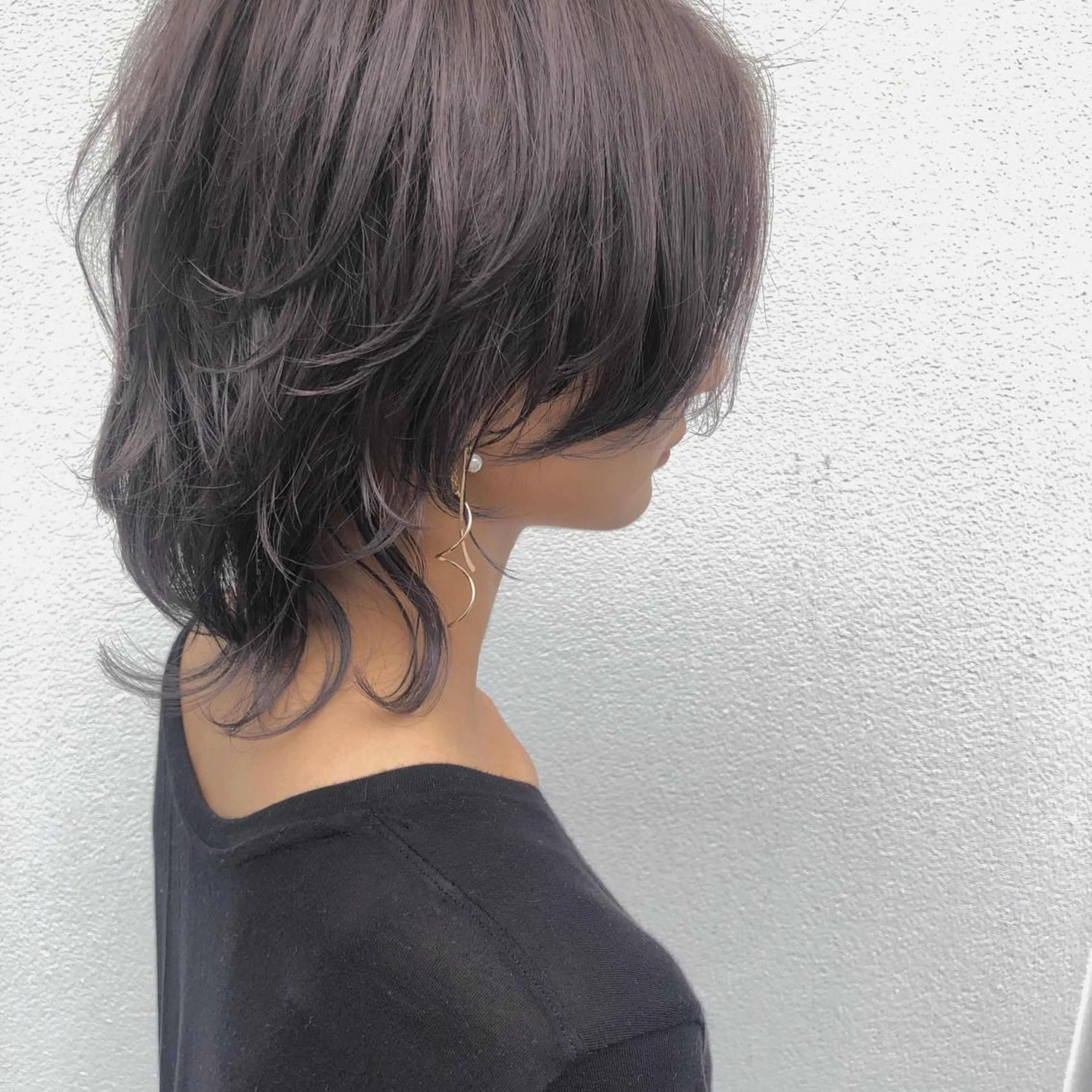 ミディアム ヤマモト マイのヘアスタイル