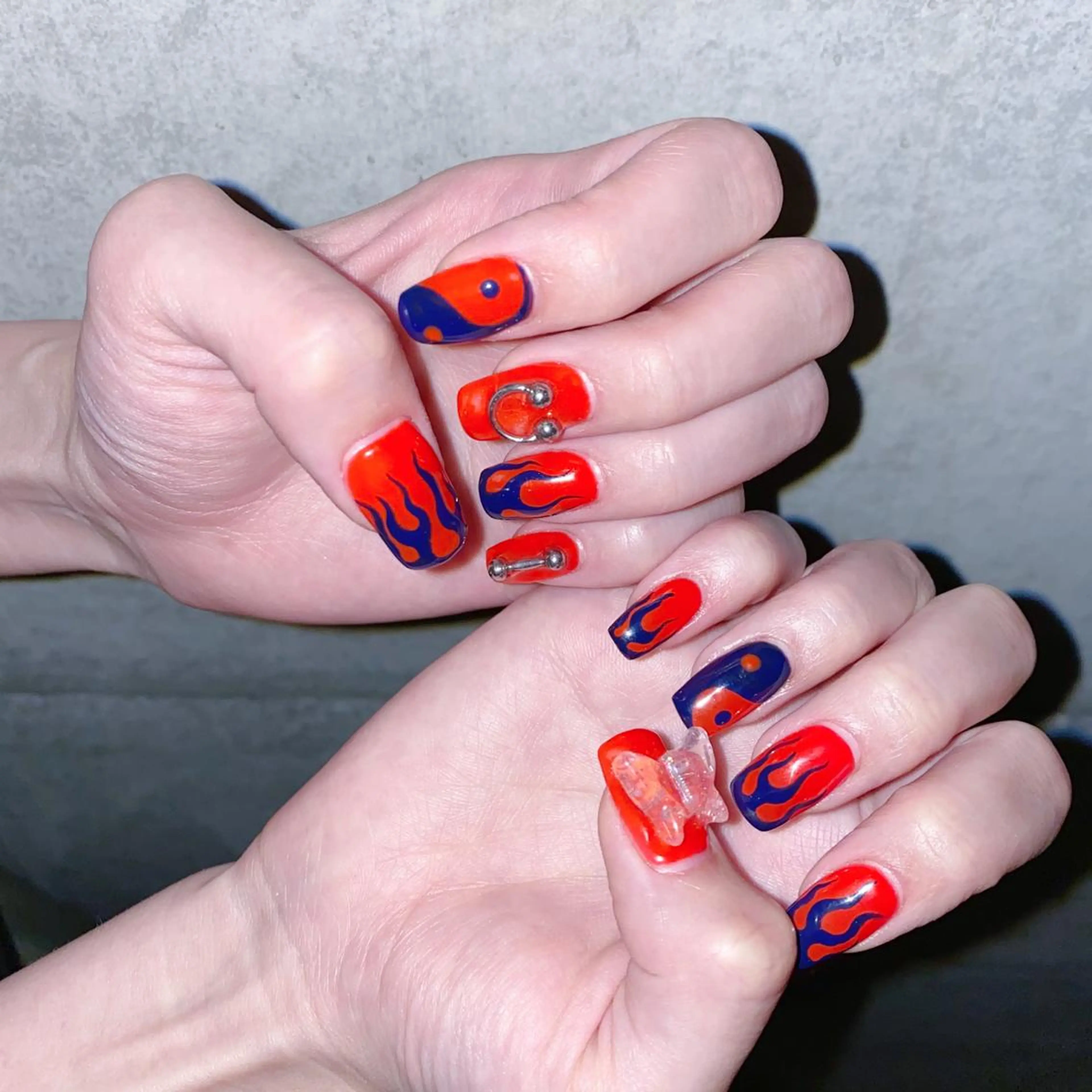 ネイル 氷ネイル・うるうるネイル 韓国ネイル ハンドネイル Nail by Licorneのネイルデザイン