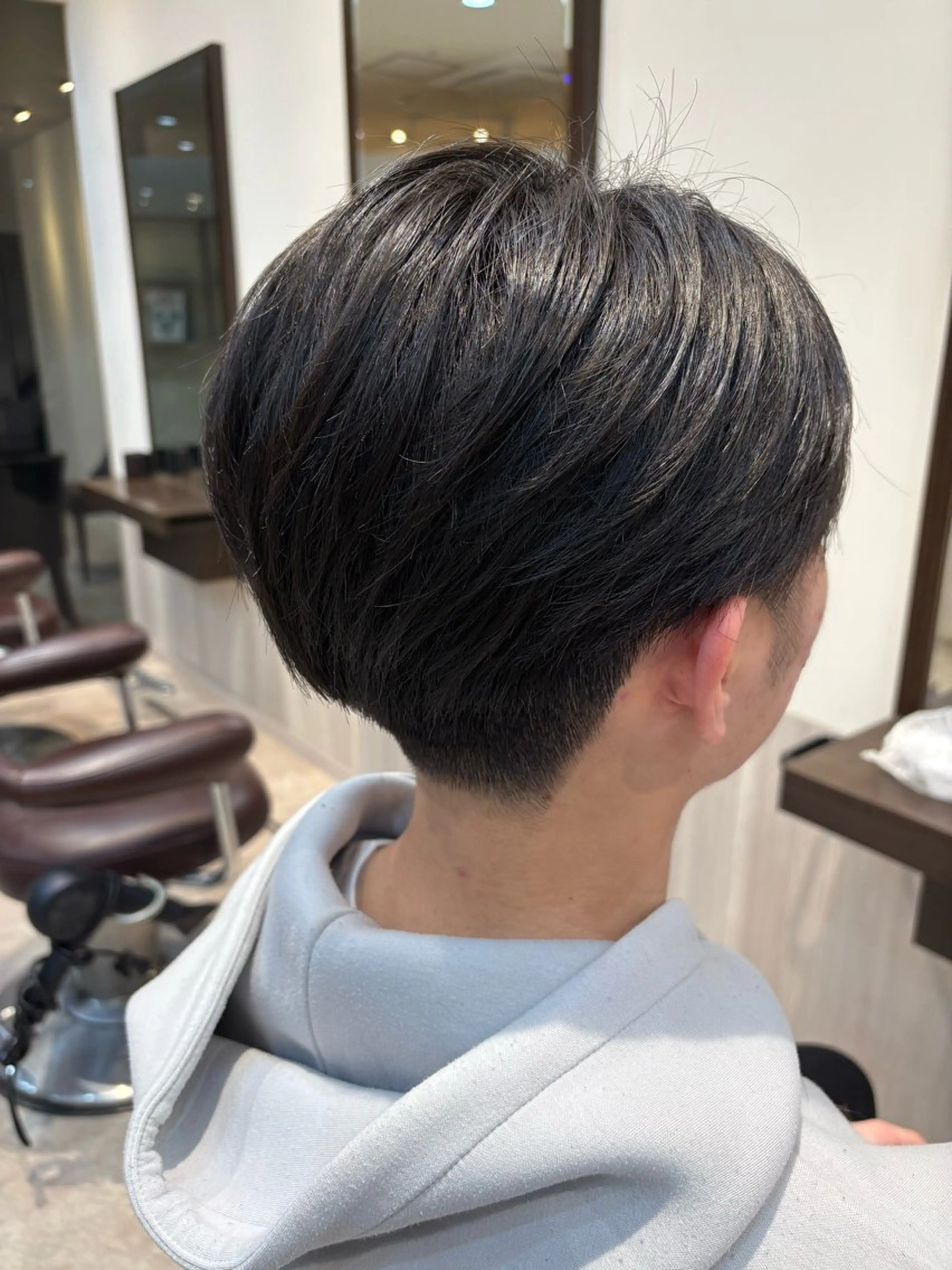 ショート メンズ カット 木村 柊斗のヘアスタイル