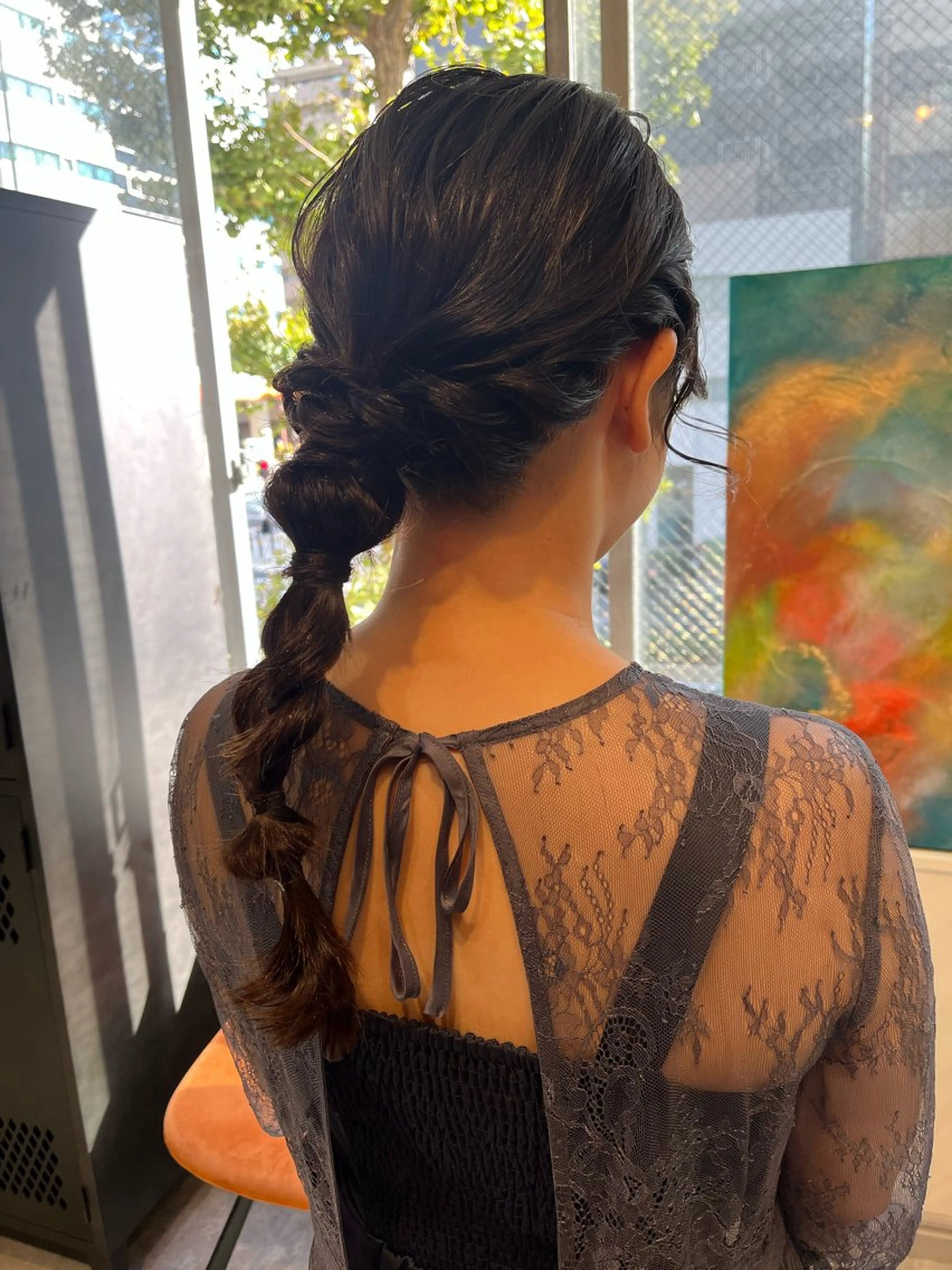 ロング ヘアアレンジ SIKI yuuna レイヤーカット🪽のヘアスタイル