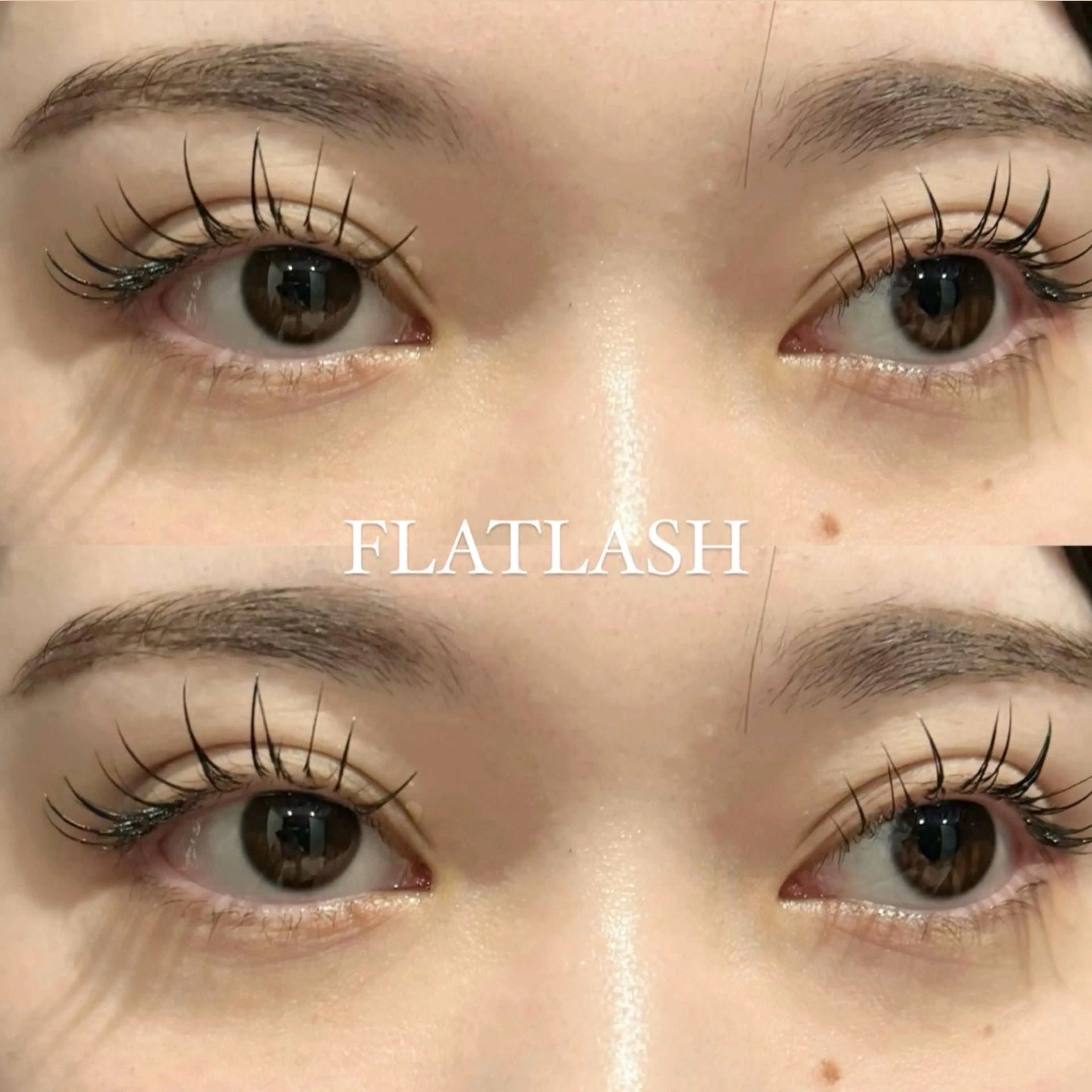 マツエク・マツパ フラットラッシュ トマツ ミユのマツエク・マツパデザイン