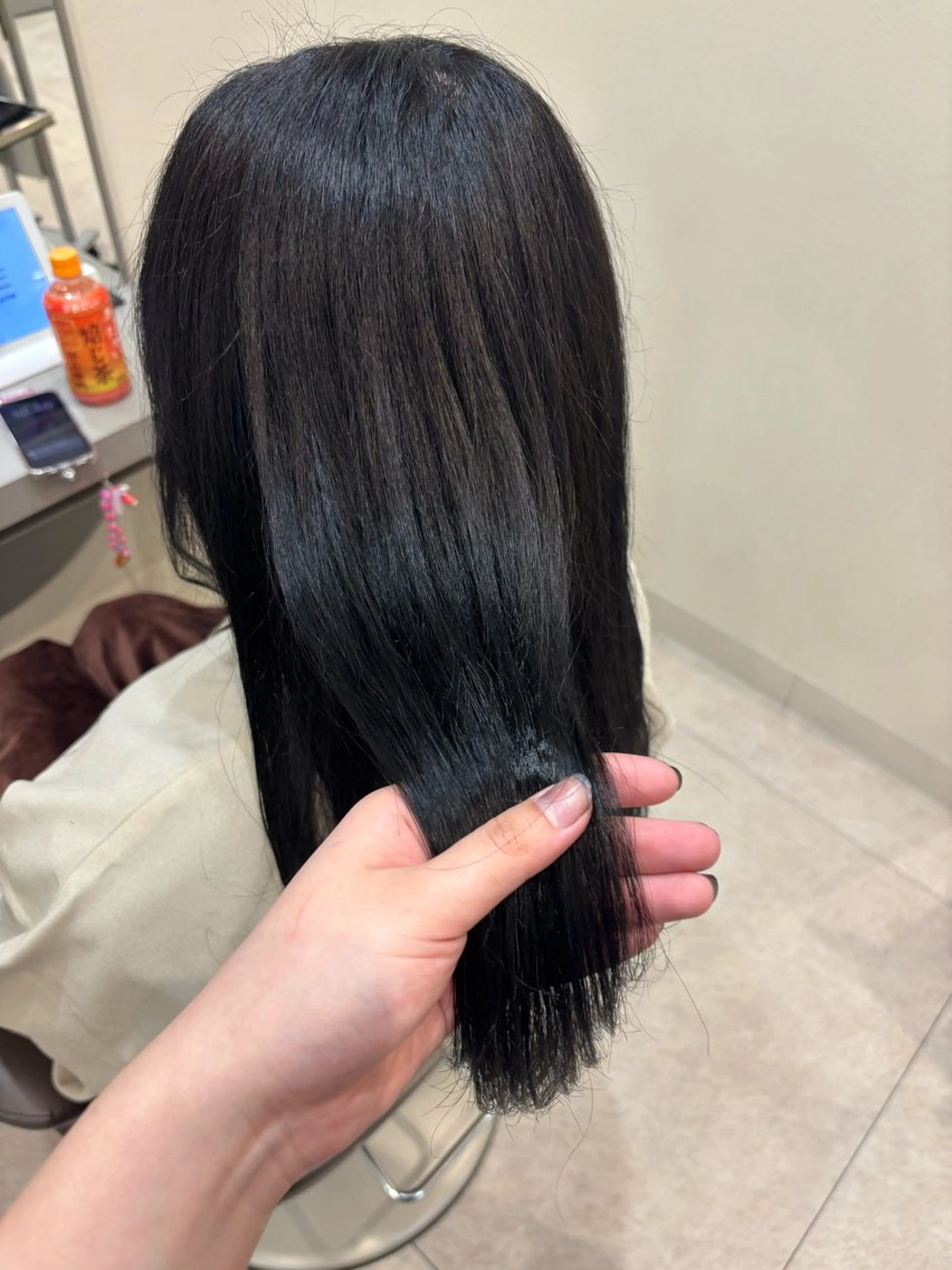 ロング カラー ワンカラー/モデル /Rin/西葛西のヘアスタイル