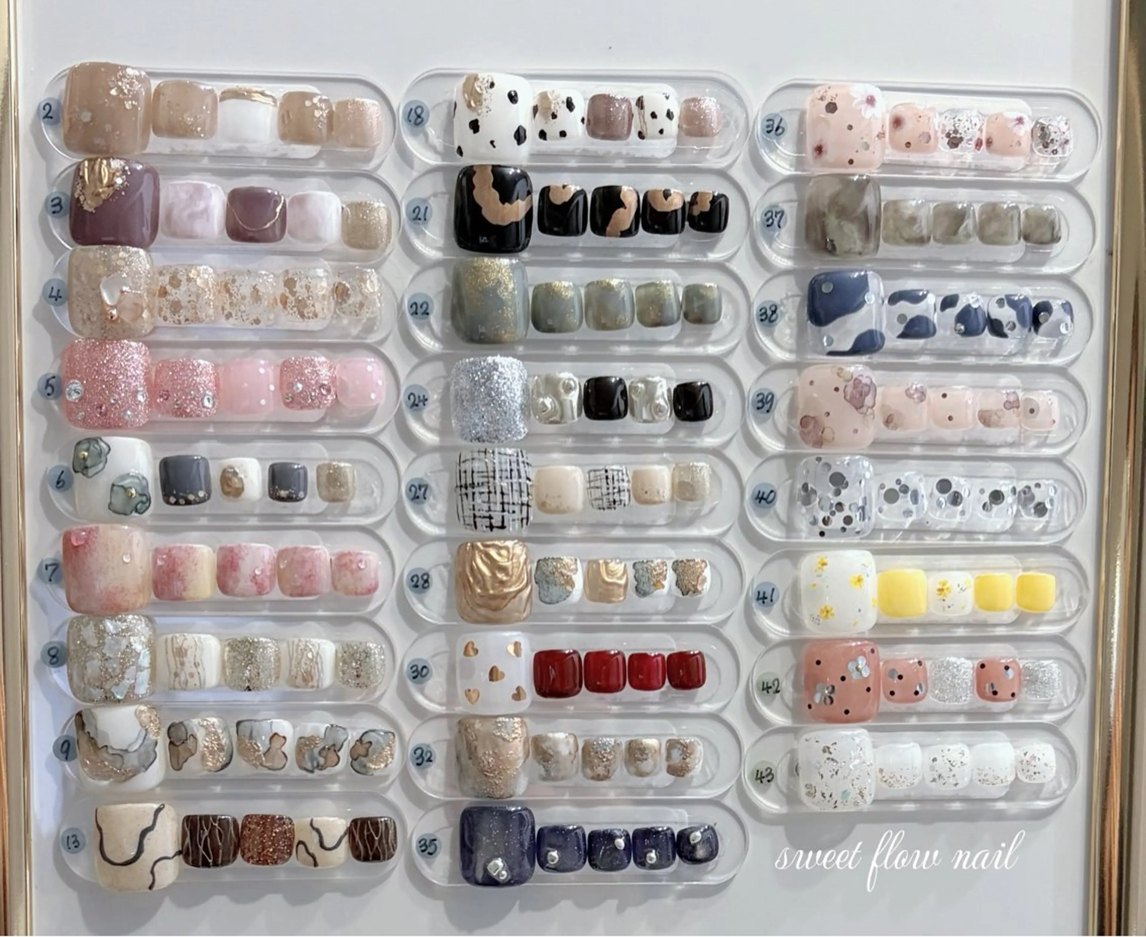 ネイル sweet flow nailのネイルデザイン