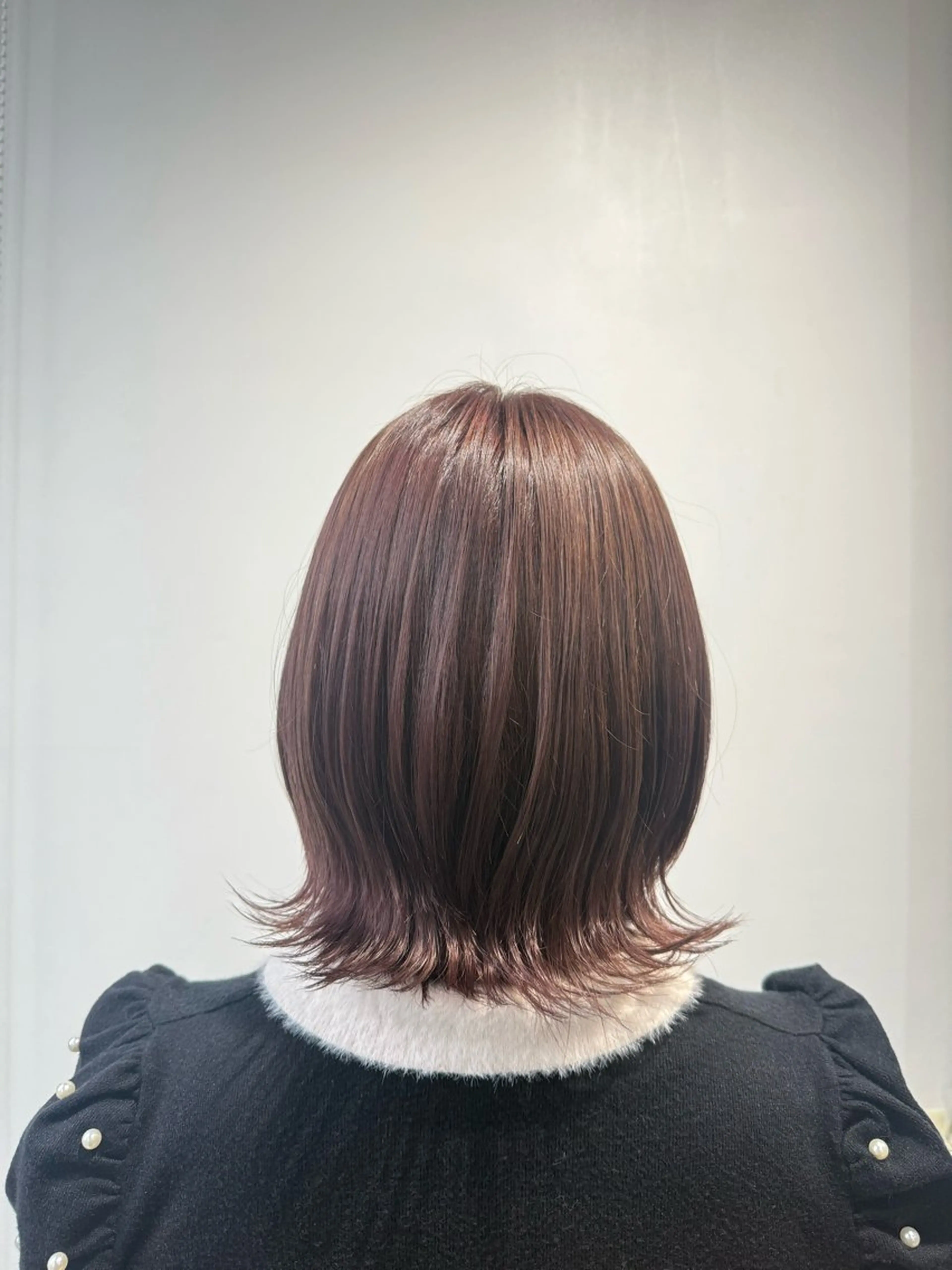ミディアム ヘアカラー 🌿似合わせブリーチ 小俣　来🌿のヘアスタイル