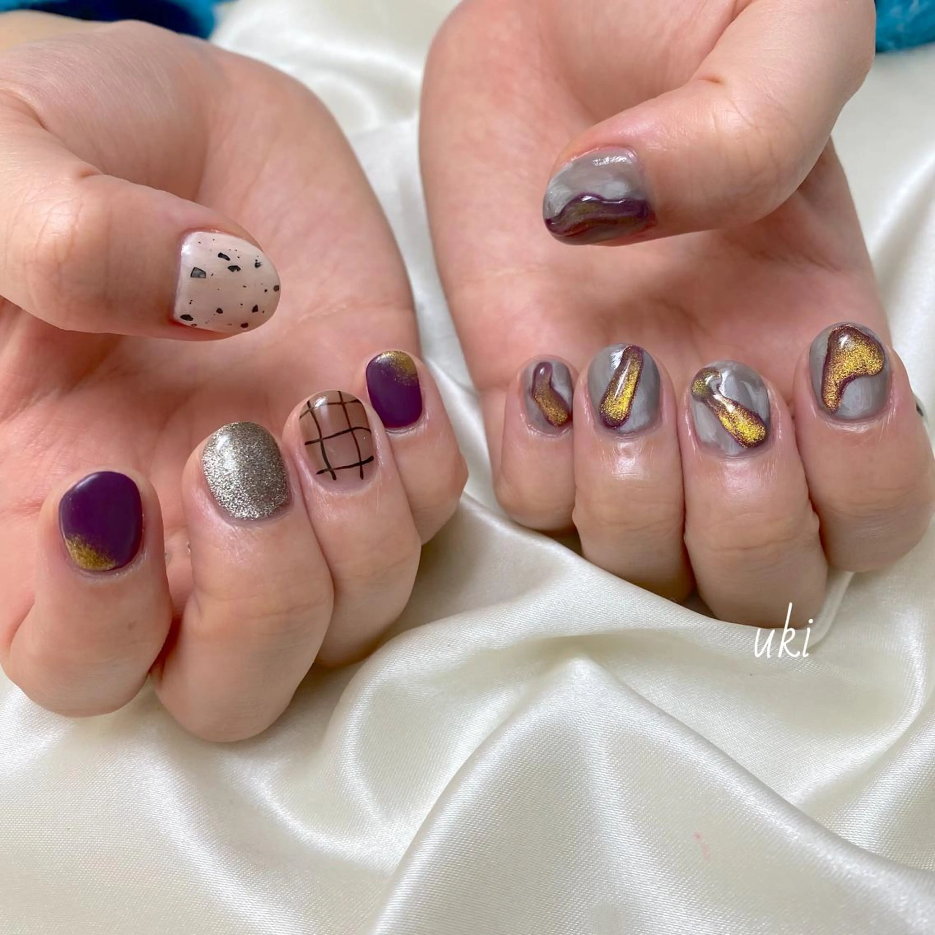 ネイル ハンドネイル Ameri nail /UKIのネイルデザイン