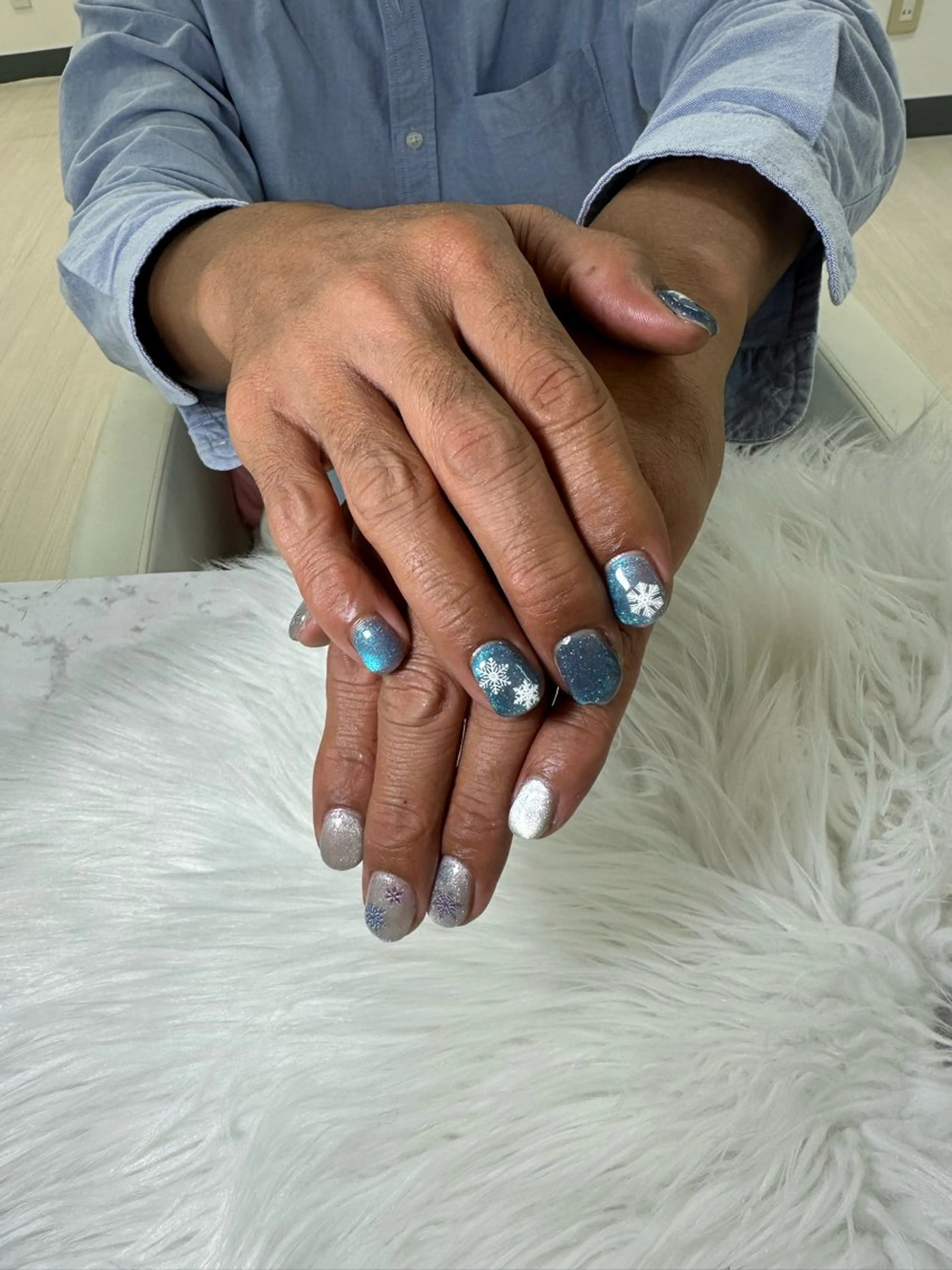 メンズ ネイル メンズネイル Heartnail Hino Reinaのネイルデザイン