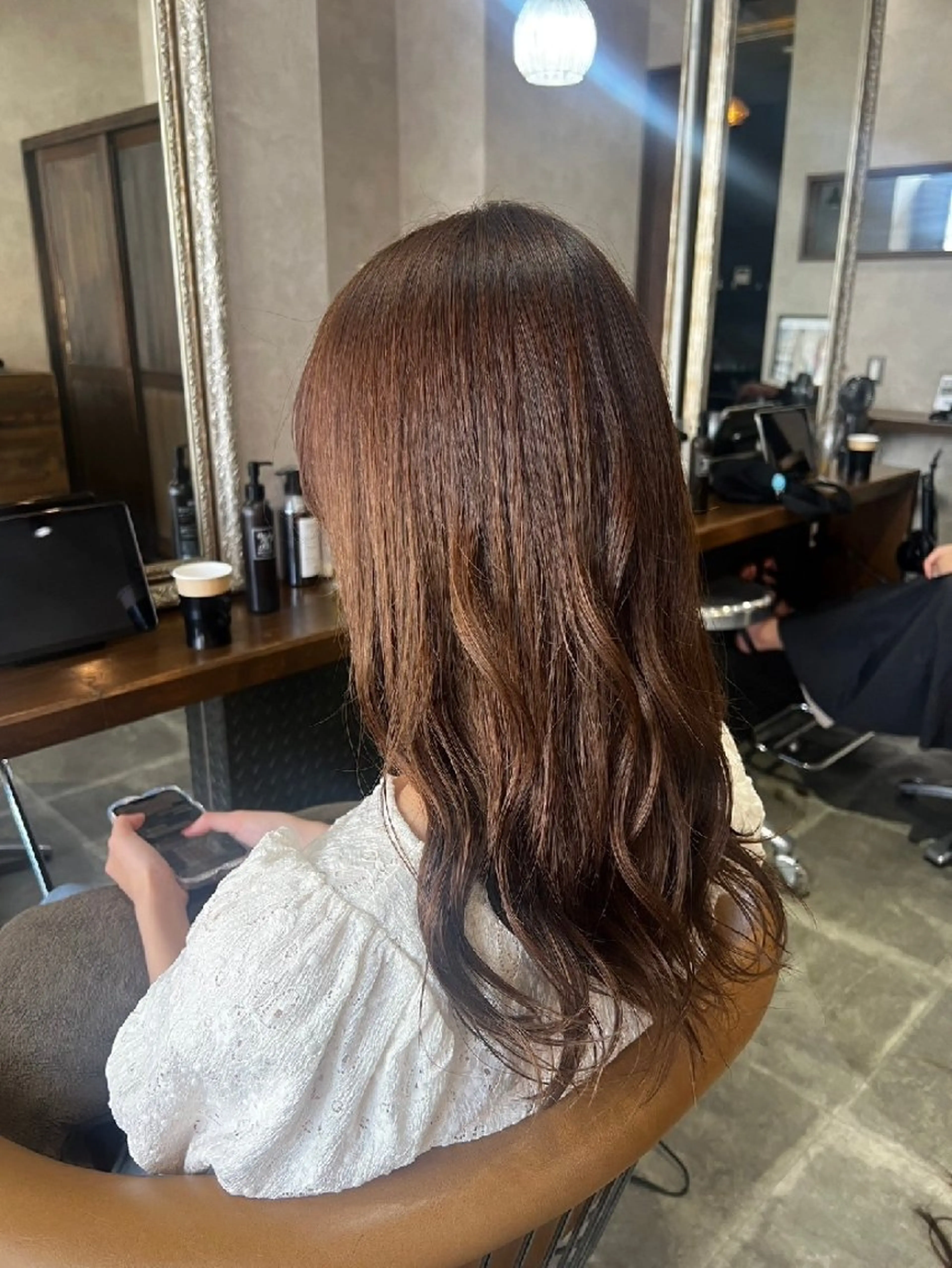 カラー カット ヘアカラー enx 渡邊 愛結🎀のヘアスタイル