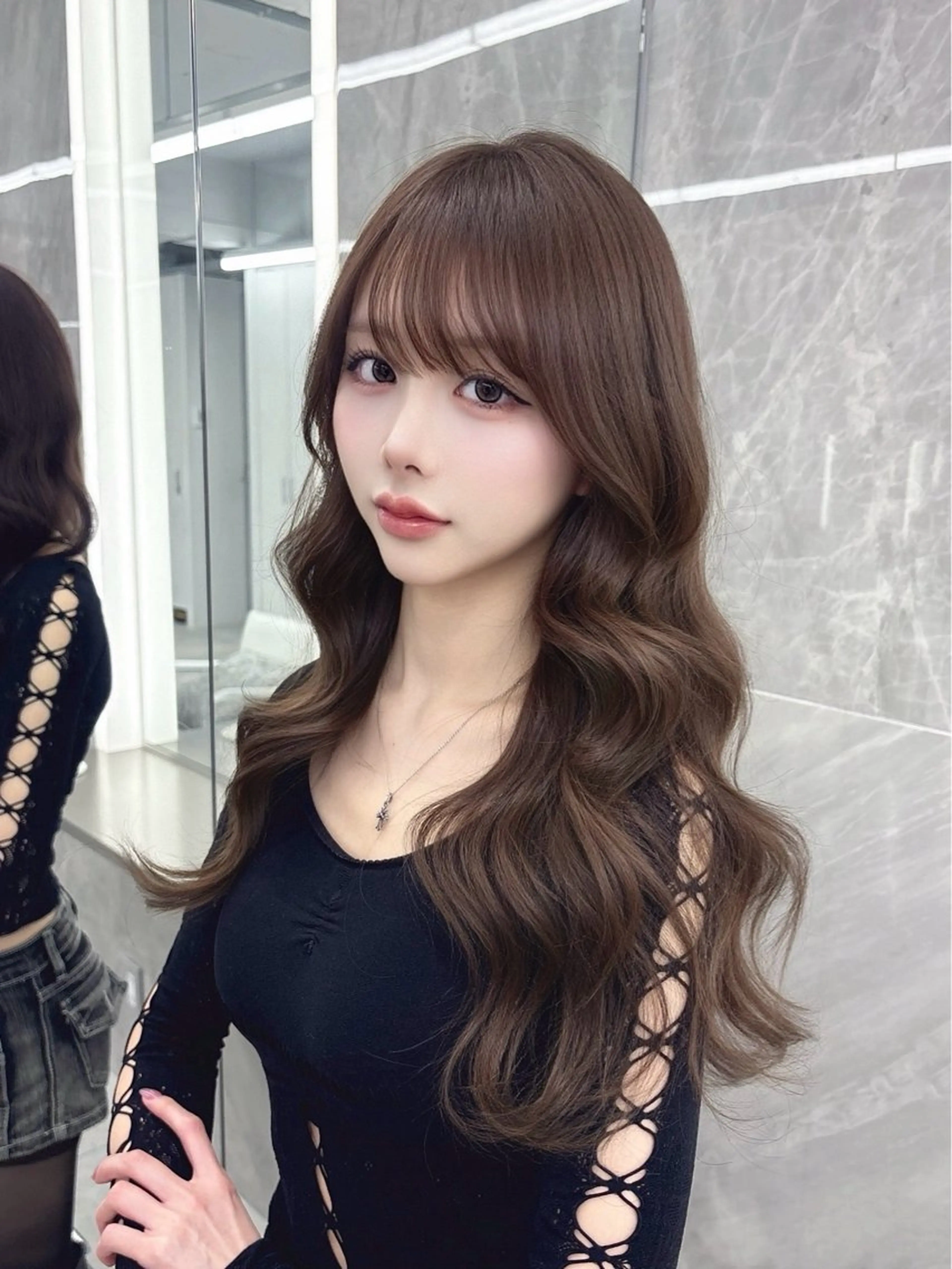 ロング カラー レイヤーカット kaho /レイヤーカットのヘアスタイル