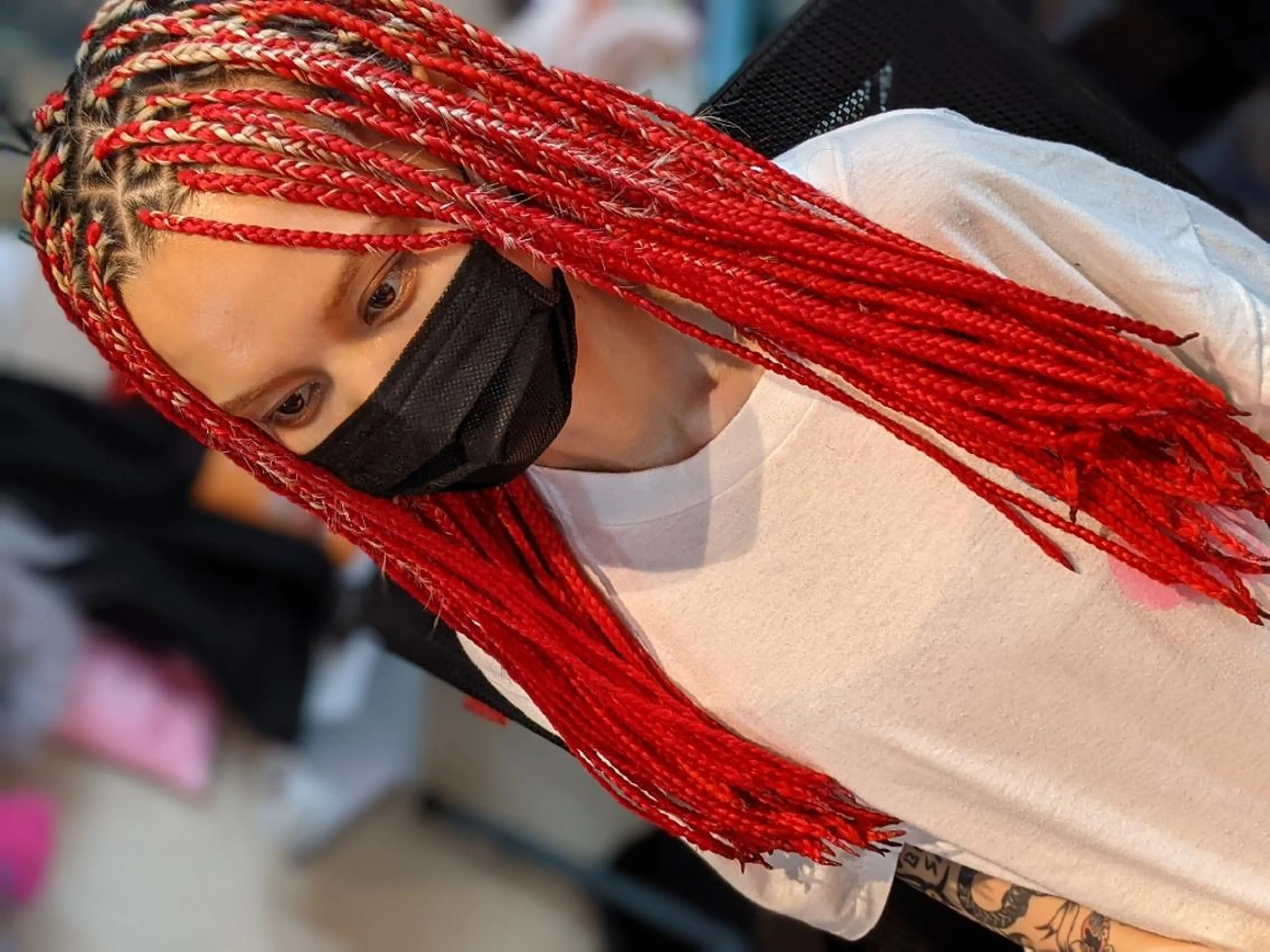 ロング エクステ scamp ★のヘアスタイル