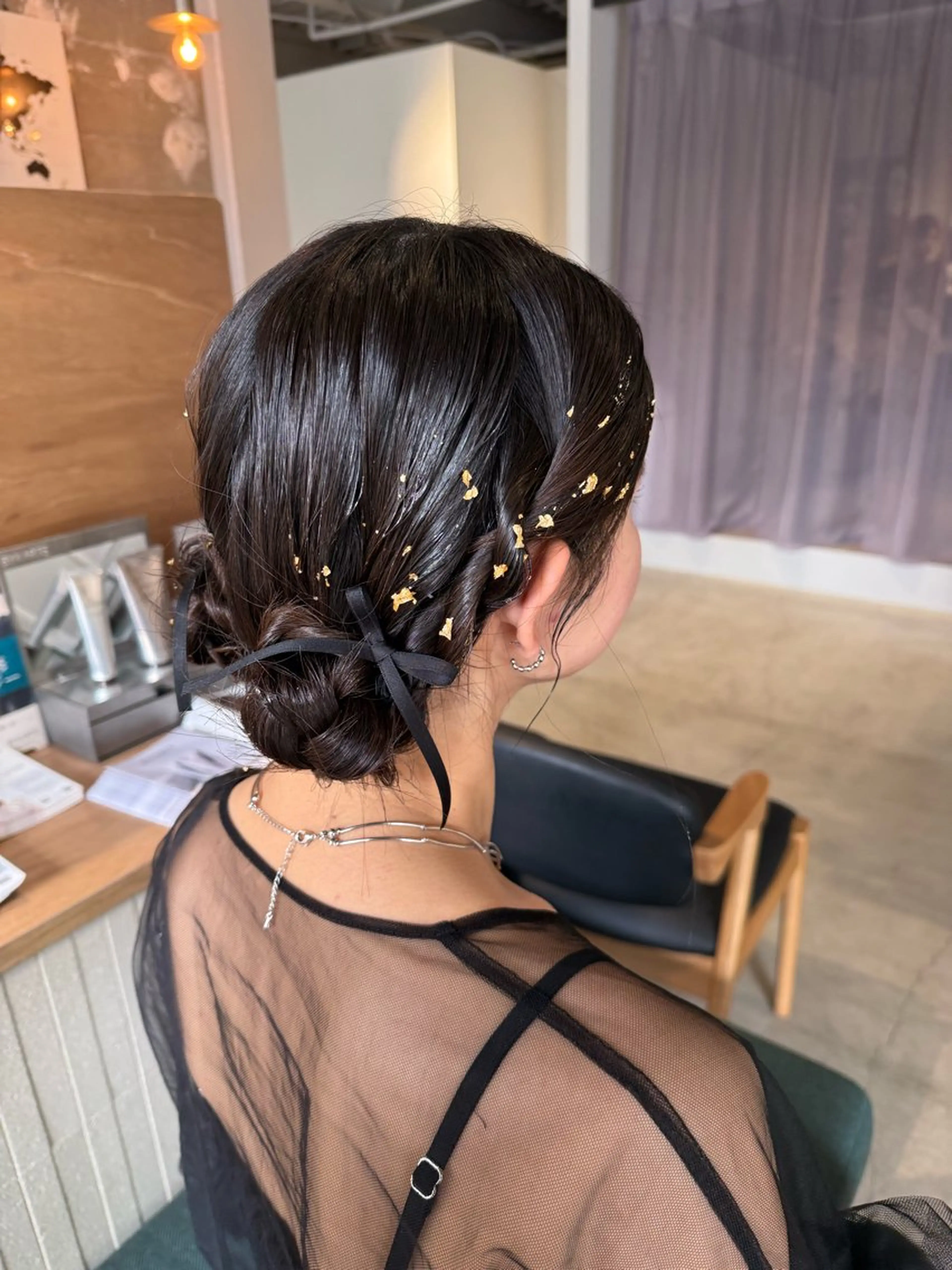 ヘアアレンジ 井手上 陽菜のヘアスタイル