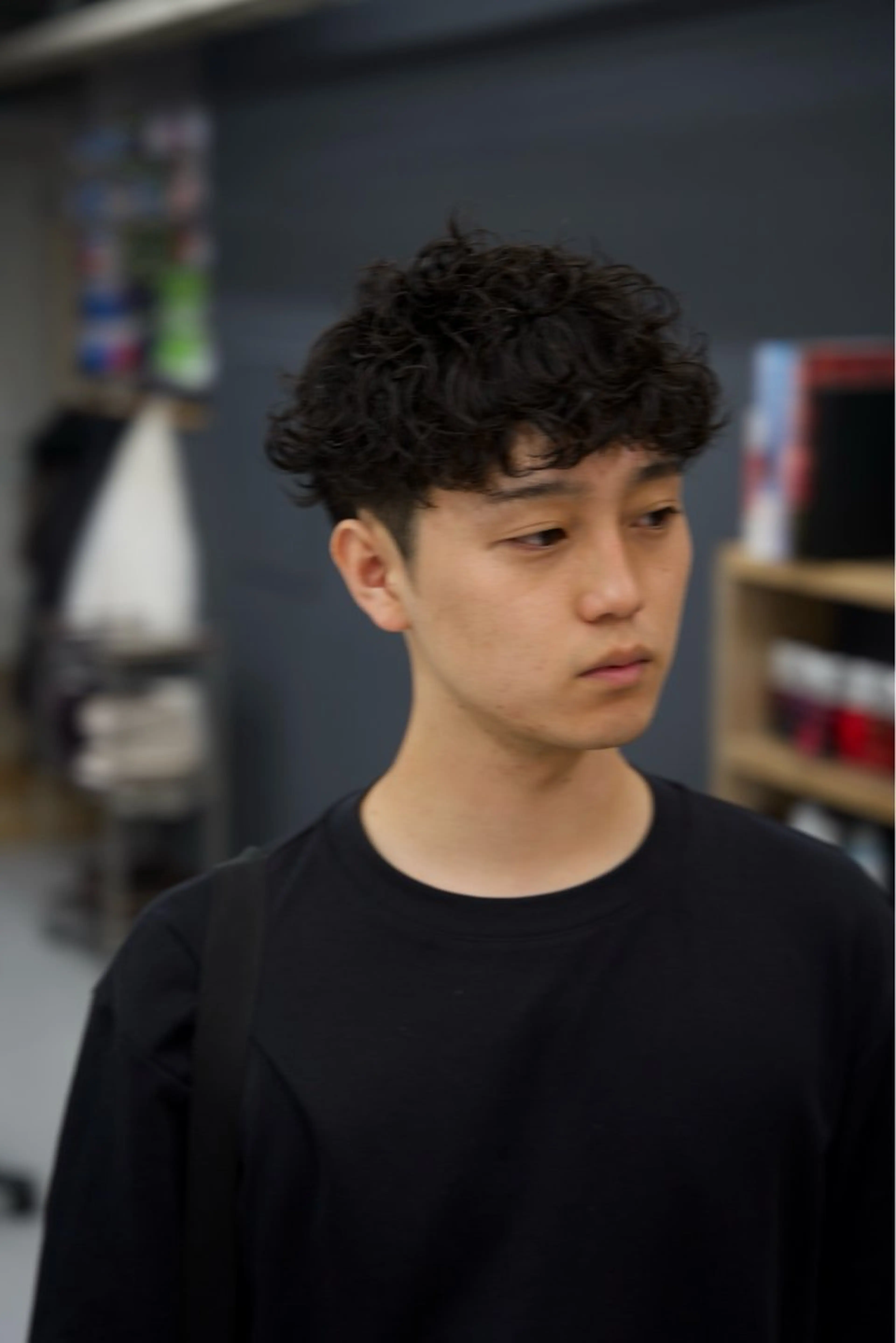 ショート パーマ カット パーマ スパイキーショート パーマ　具志堅　太志のヘアスタイル