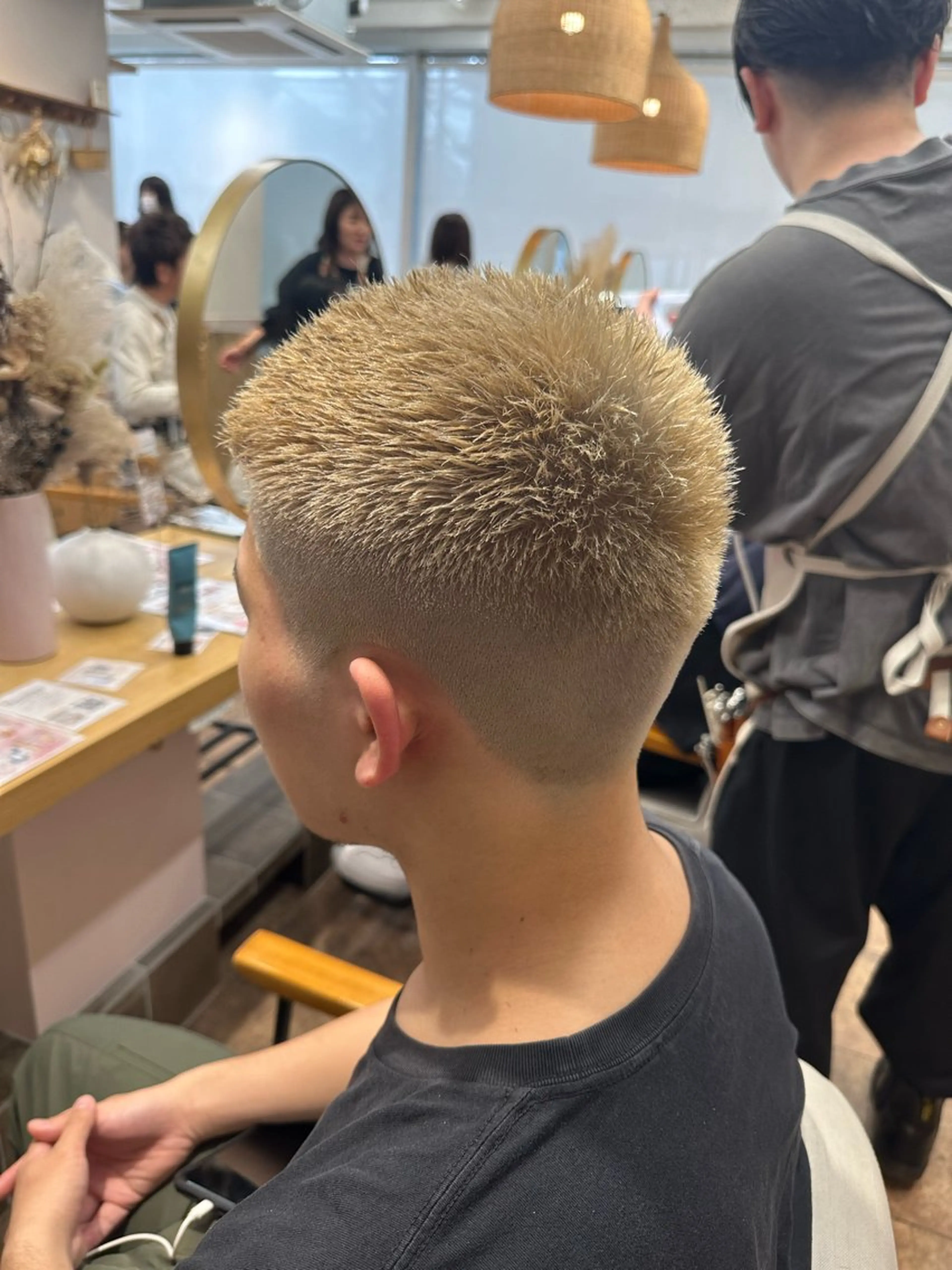 【メンズカット】フェードカットも得意です!!カット+シャンプーの写真