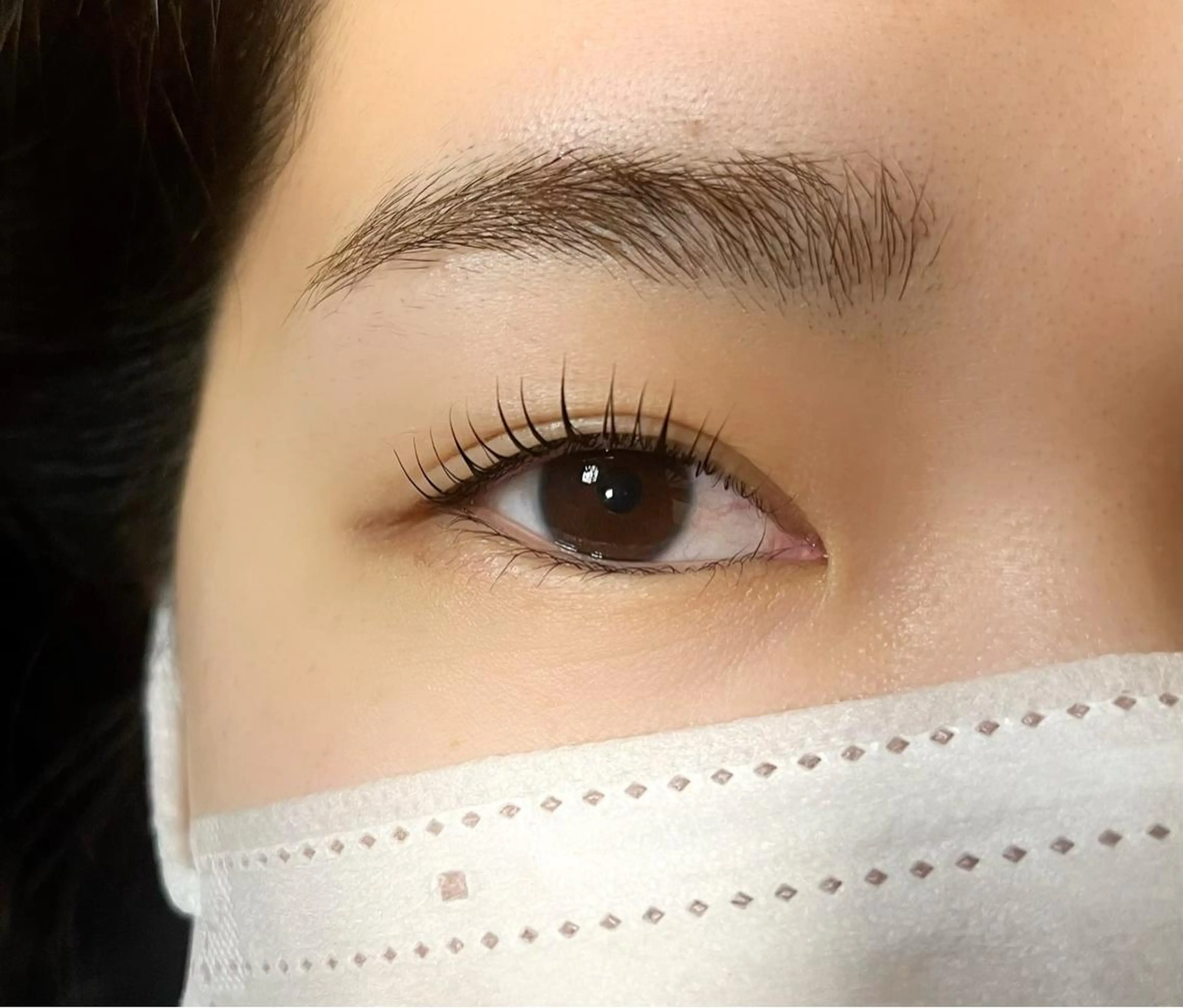 マツエク・マツパ Cカール 一重×まつ毛パーマ remplir 《ランプリール》のマツエク・マツパデザイン