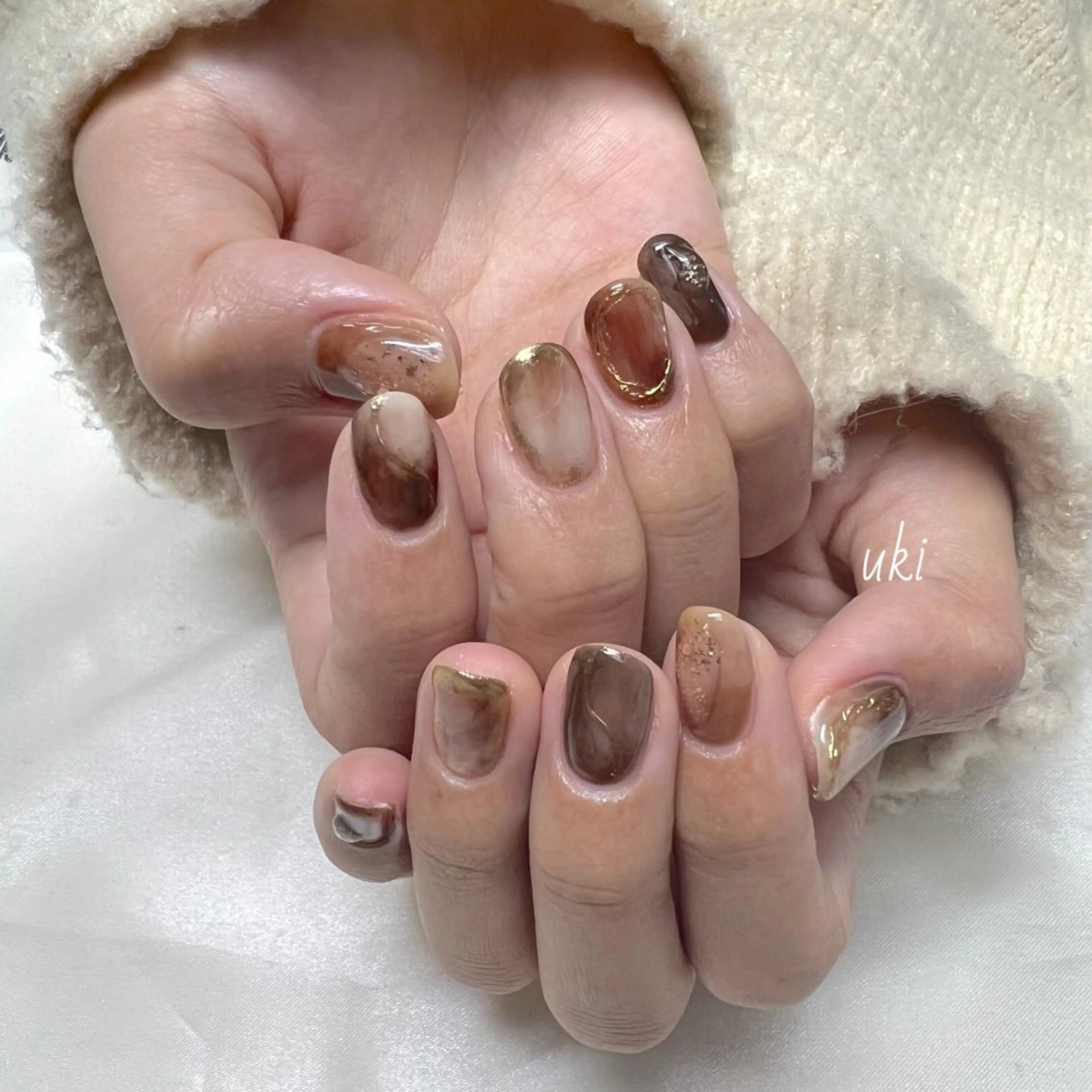 ネイル ハンドネイル Ameri nail /UKIのネイルデザイン