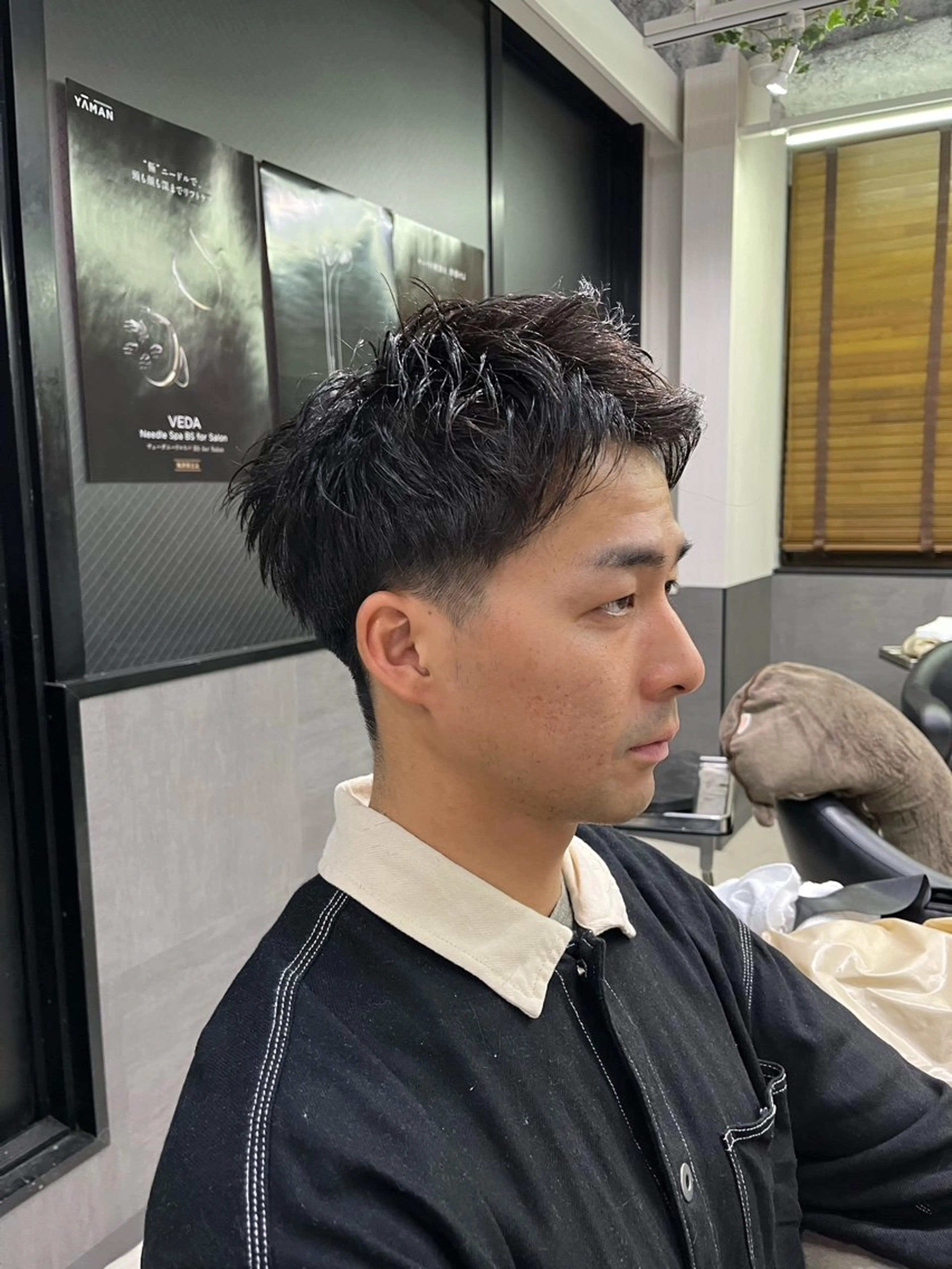 ショート メンズ 🌿美髪縮毛矯正 のプロ安川🌿のヘアスタイル