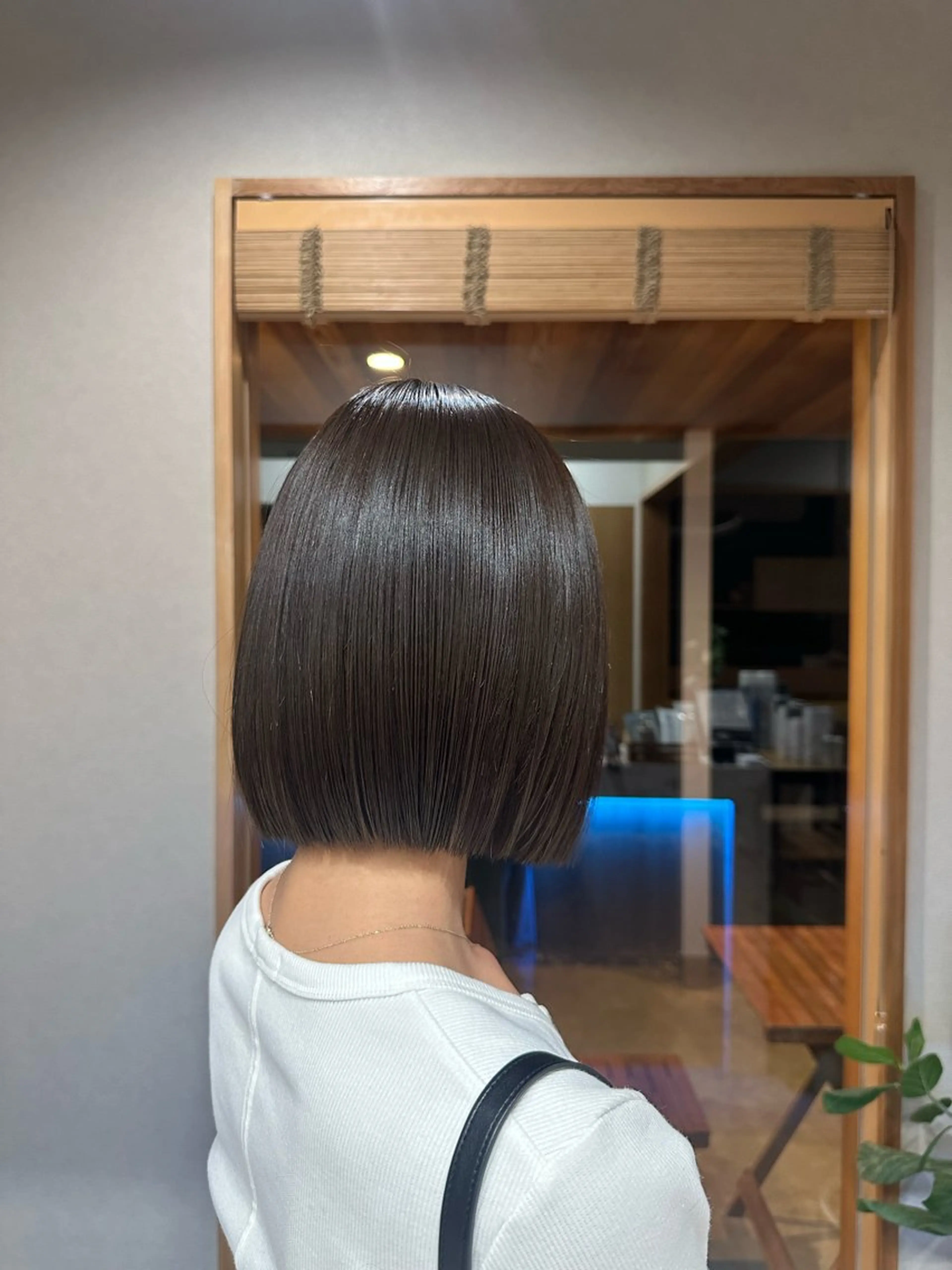 ショート ヘアカラー 大石 楓のヘアスタイル