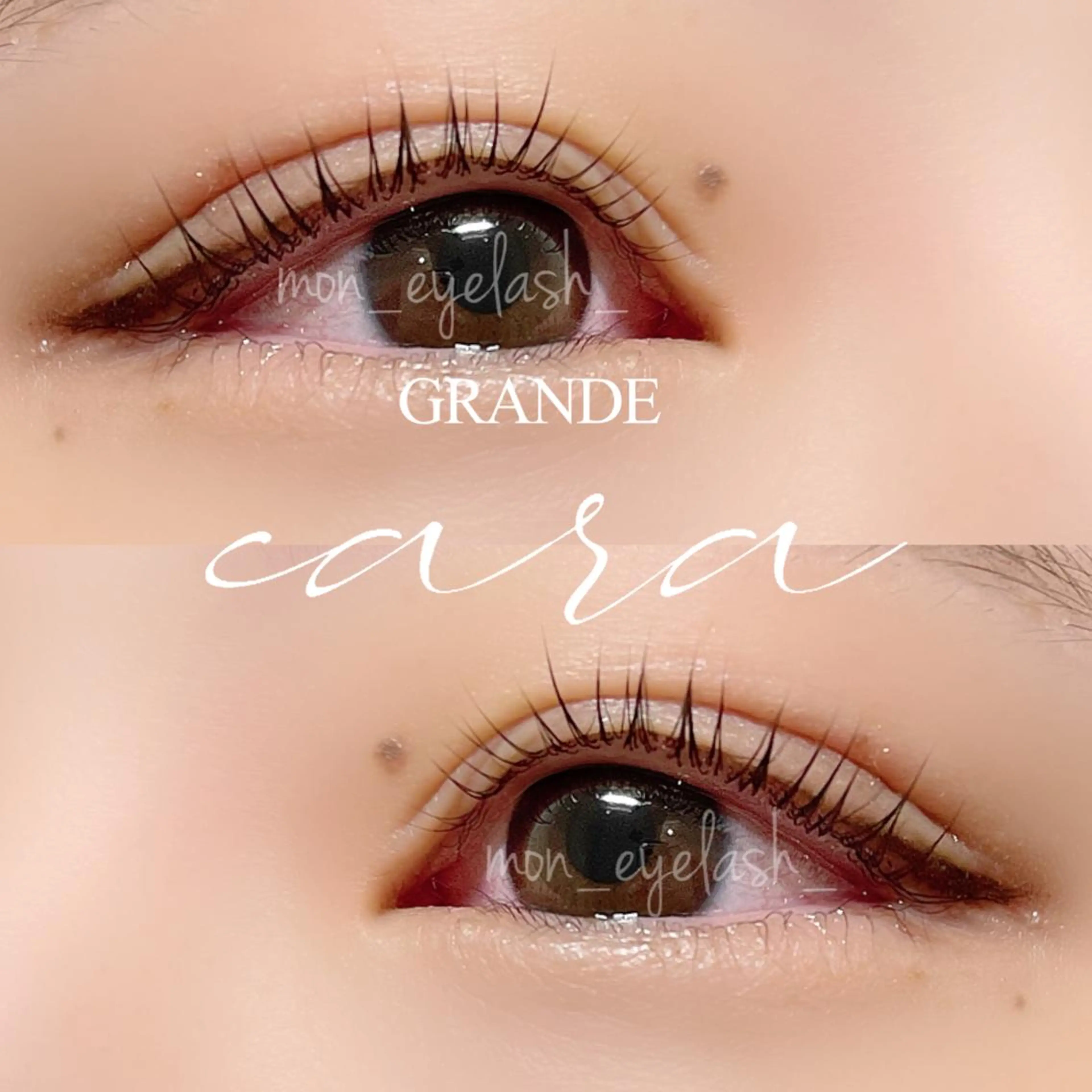 マツエク・マツパ アイブロウ パリジェンヌラッシュリフト マツパ GRANDEcara 栄 Miki🍀のマツエク・マツパデザイン